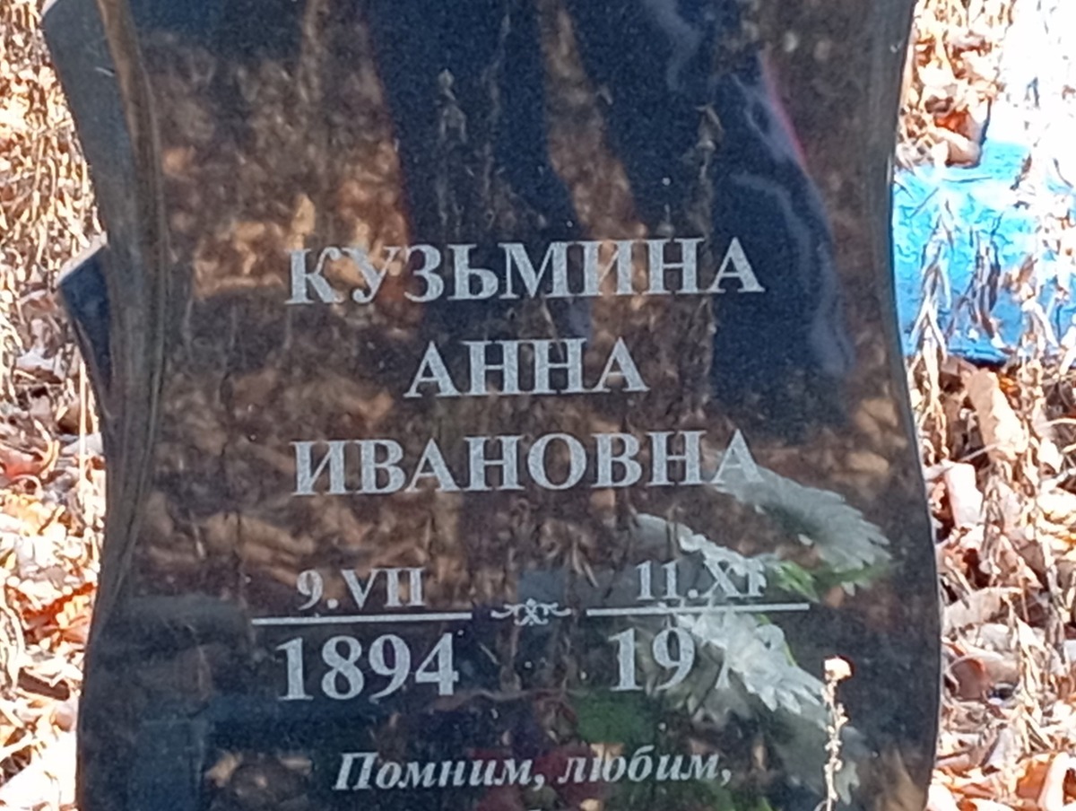 Кузьмина Анна Ивановна