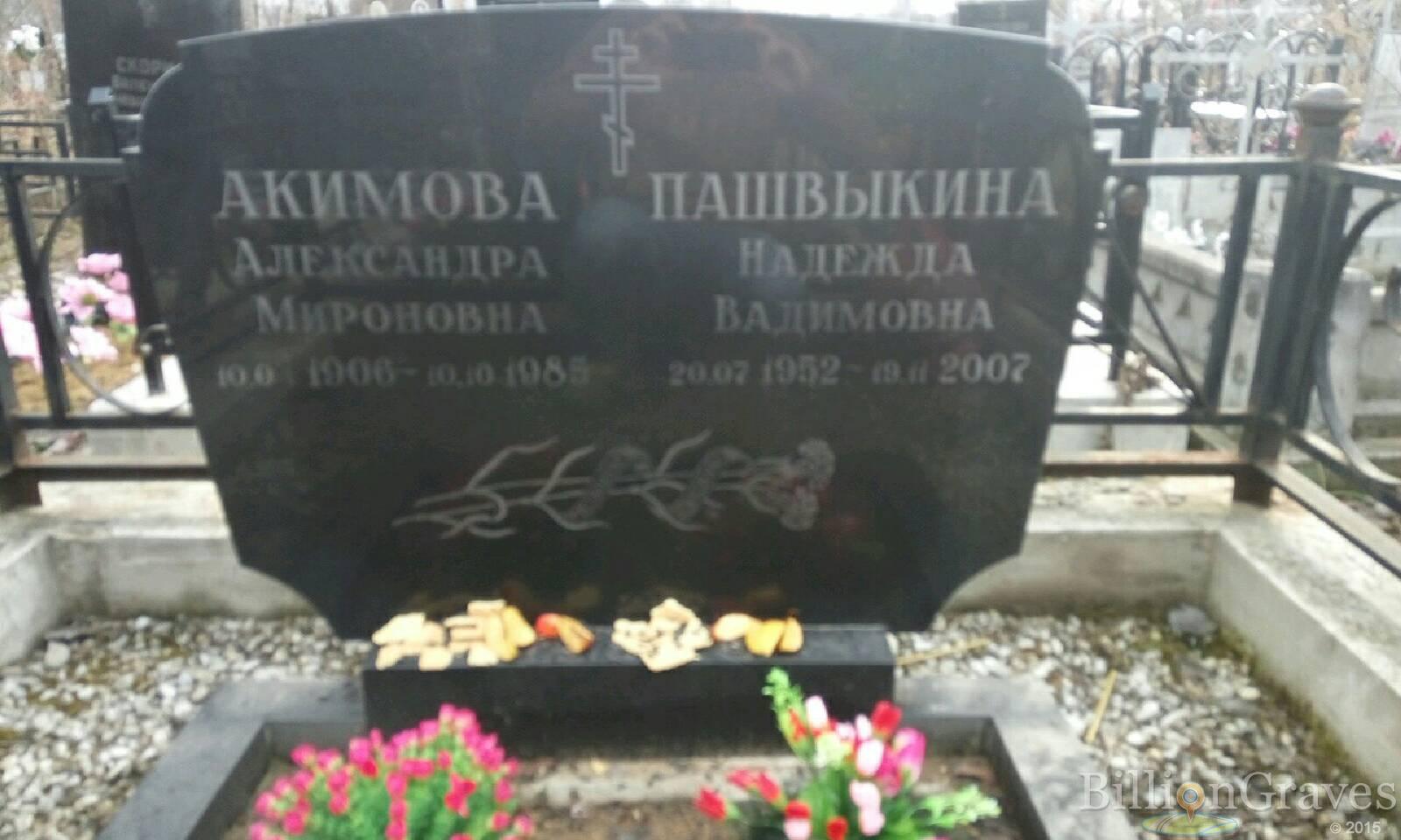 Акимова Александра Мироновна