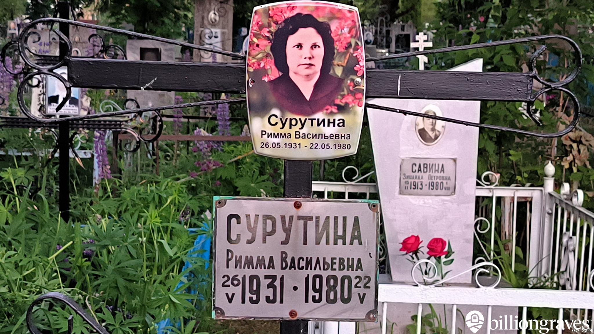 Сурутина Римма Васильевна