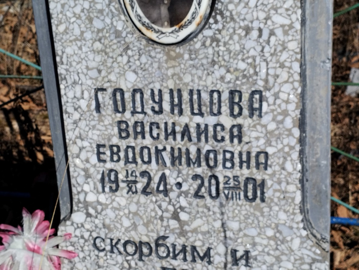 Годунцова Василиса Евдокимовна