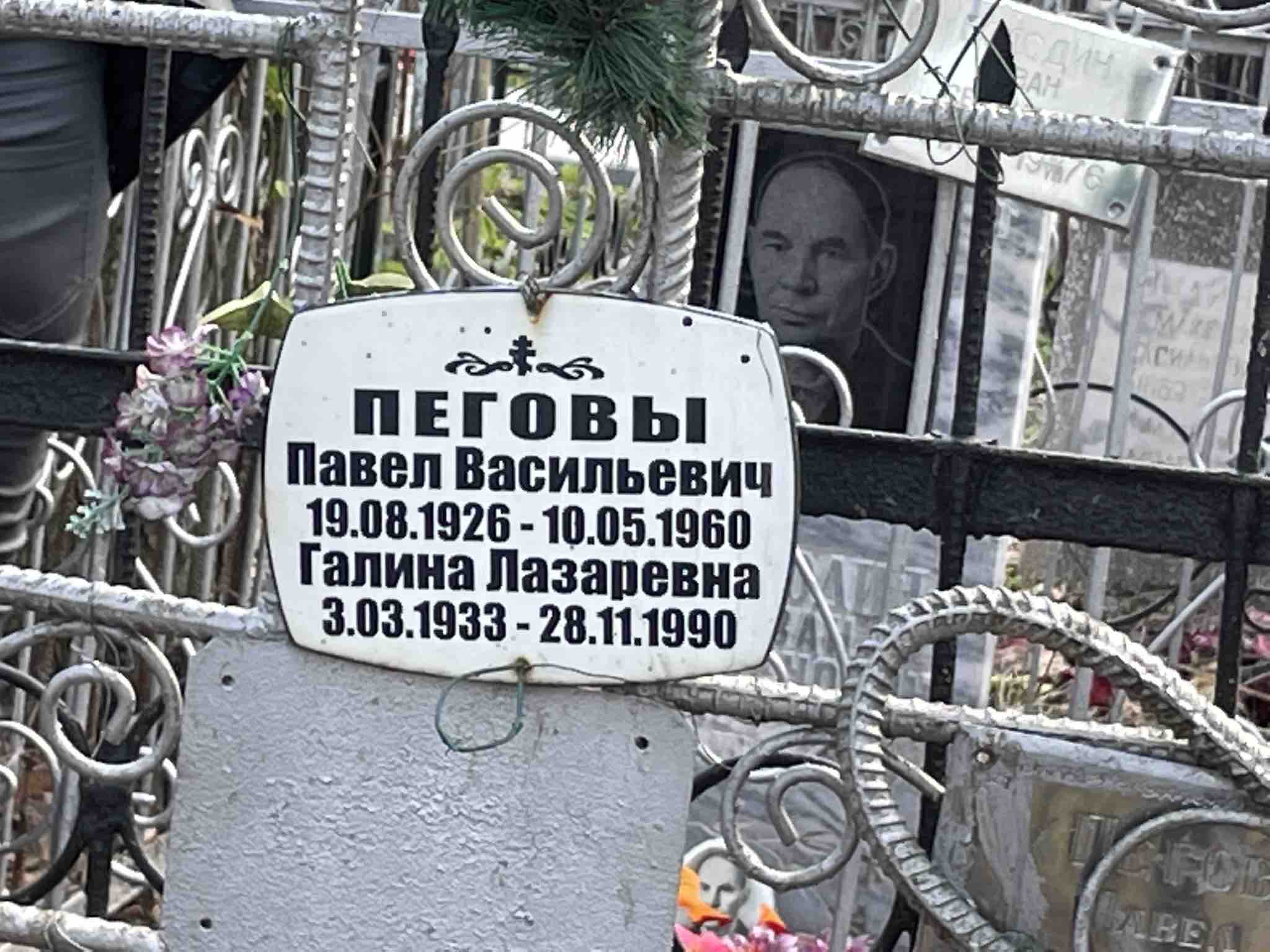 Пегова Галина Лазаревна