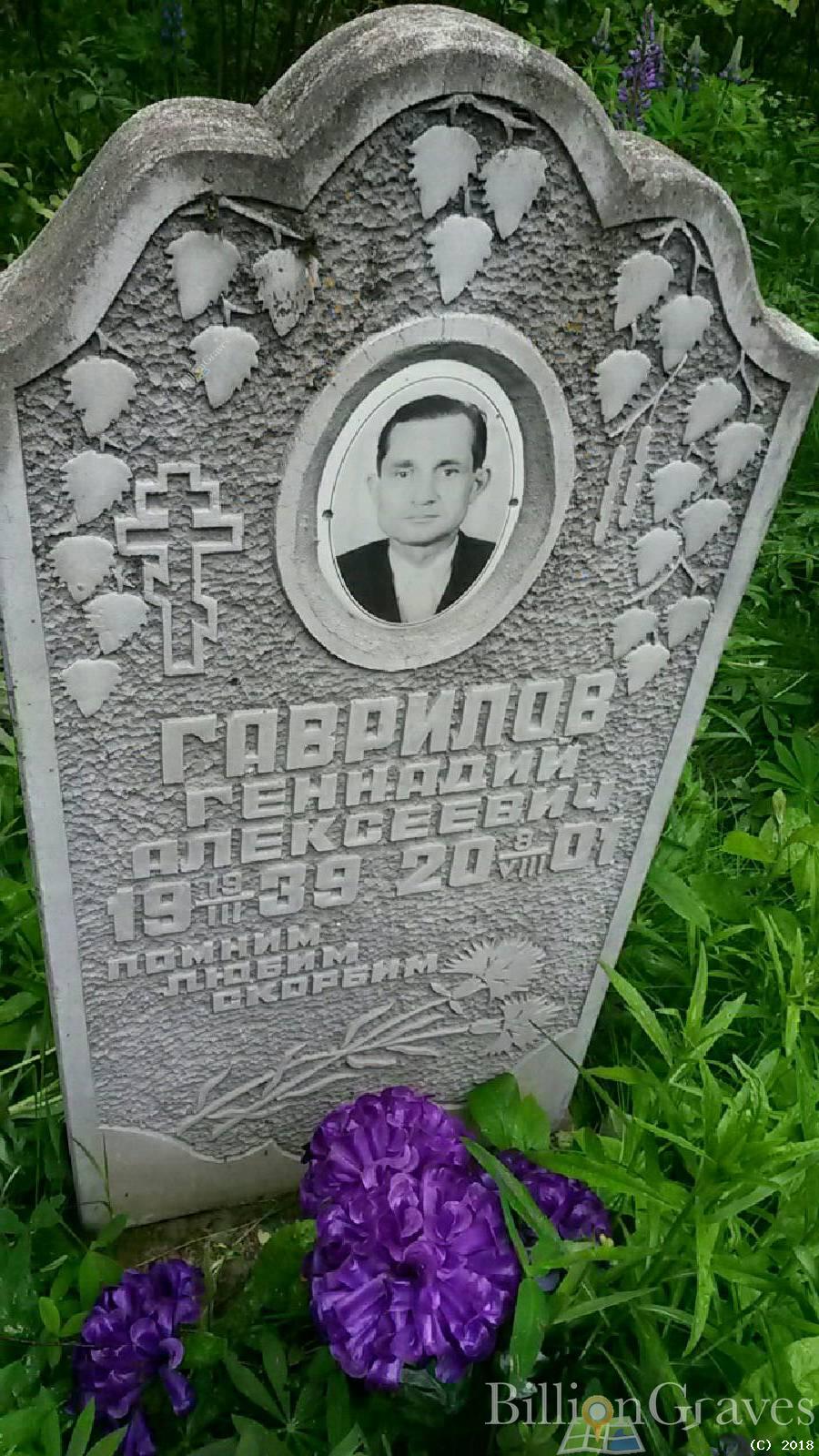 Гаврилов Геннадий Алексеевич