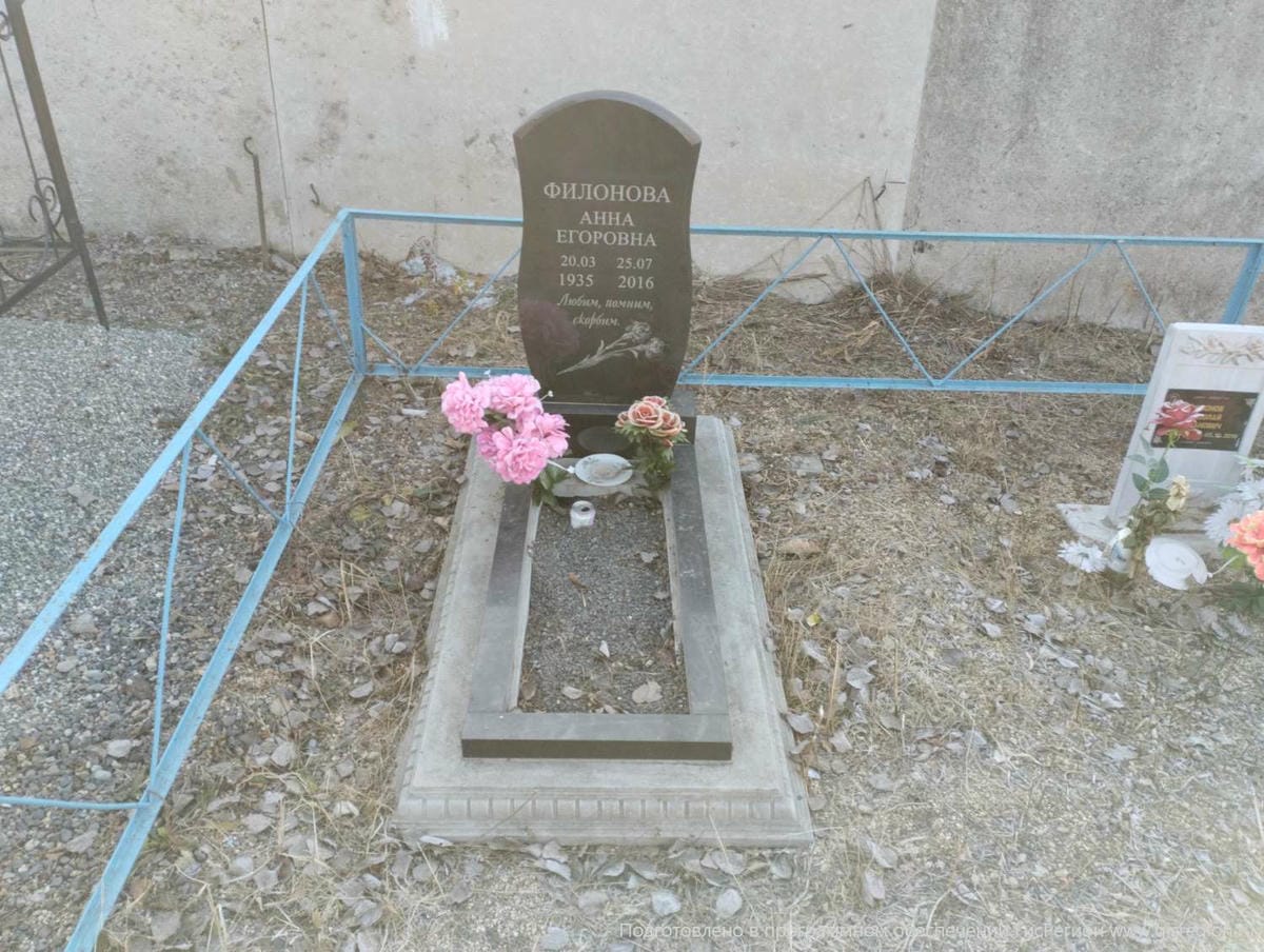 Филонова Анна Егоровна