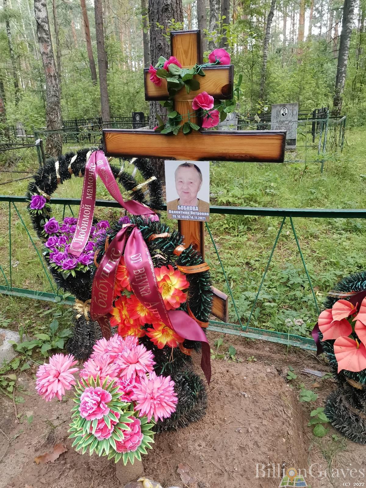 Бобкова Валентина Петровна
