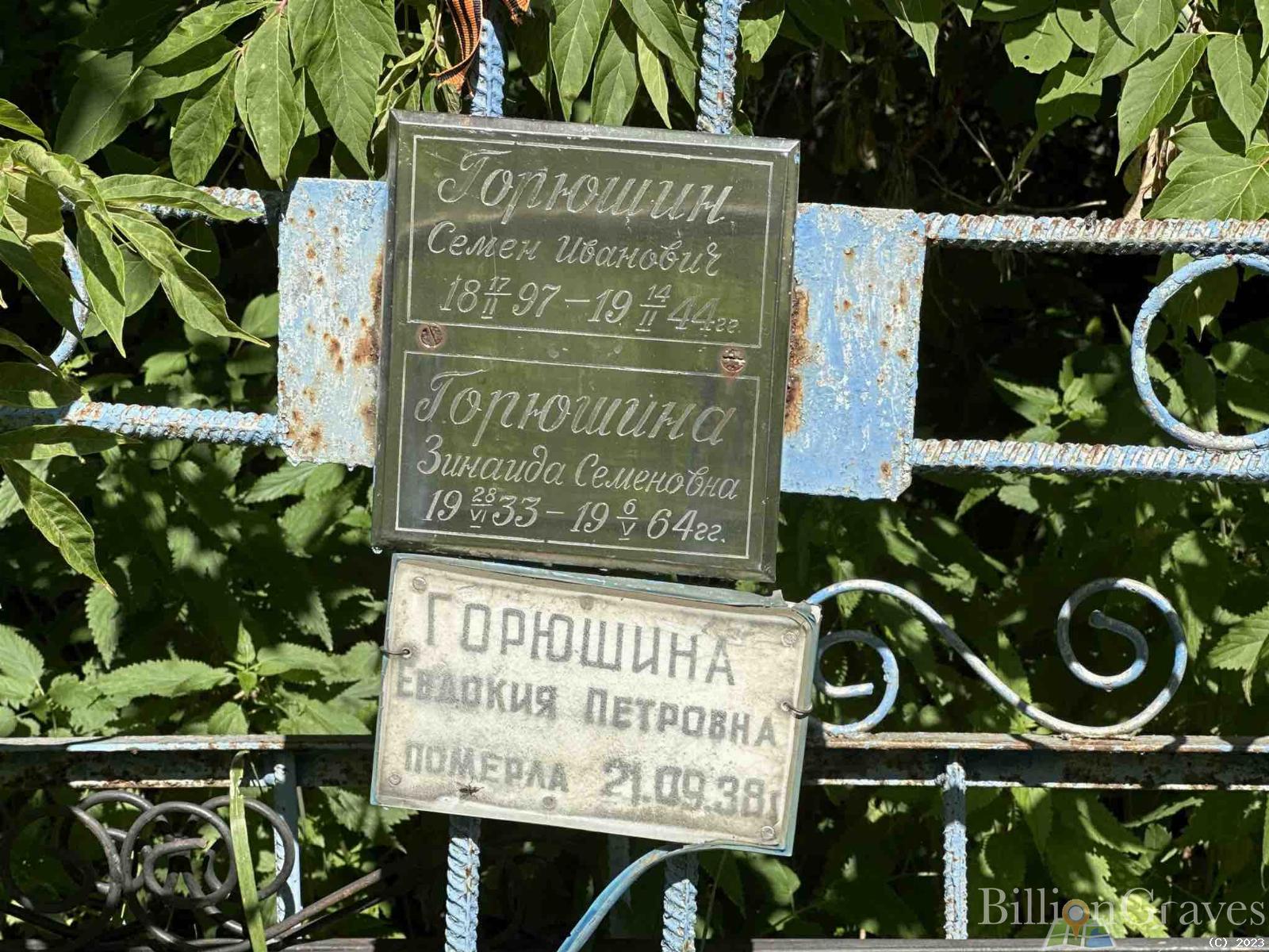 Горюшин Семен Иванович