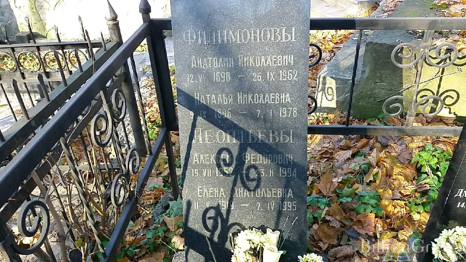 Леонтьева Елена Анатольевна