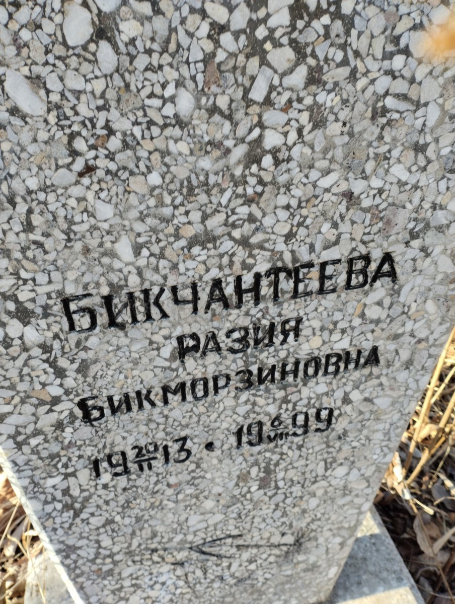 Бикчантеева Разия Бикморзиновна