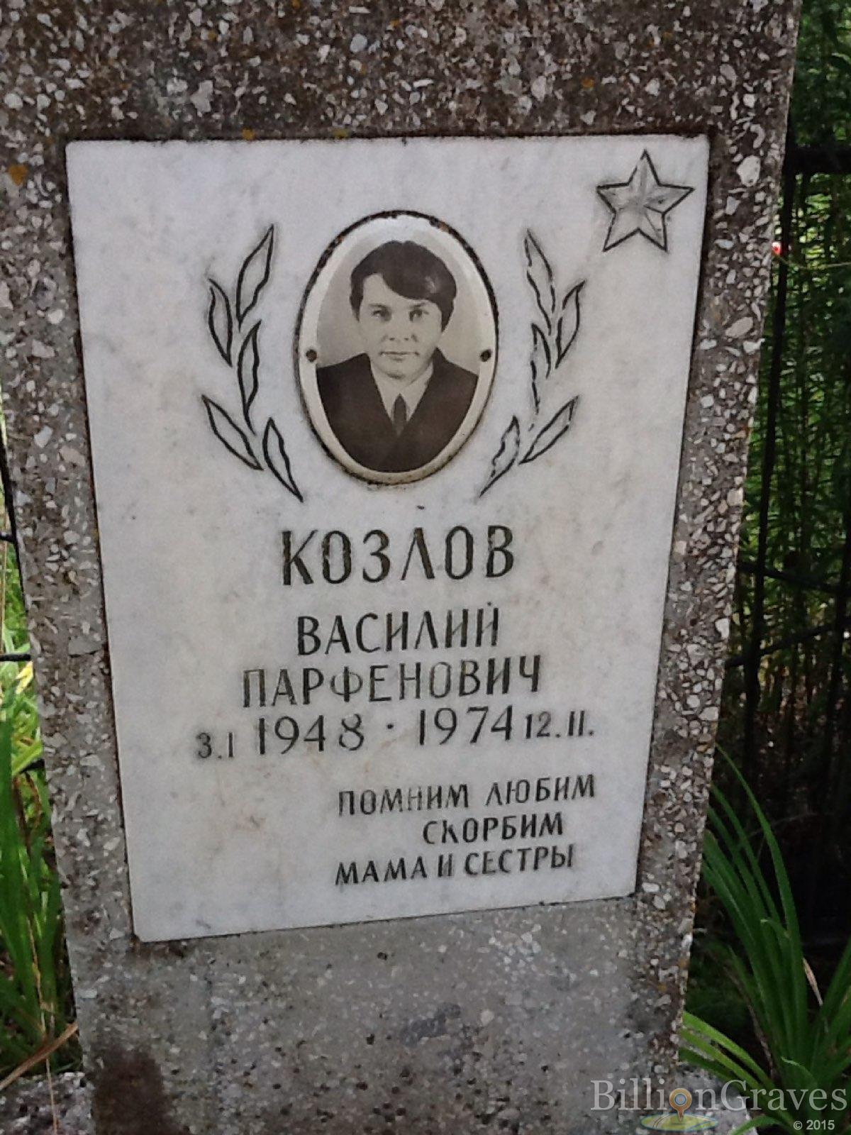Козлов Василий Парфёнович