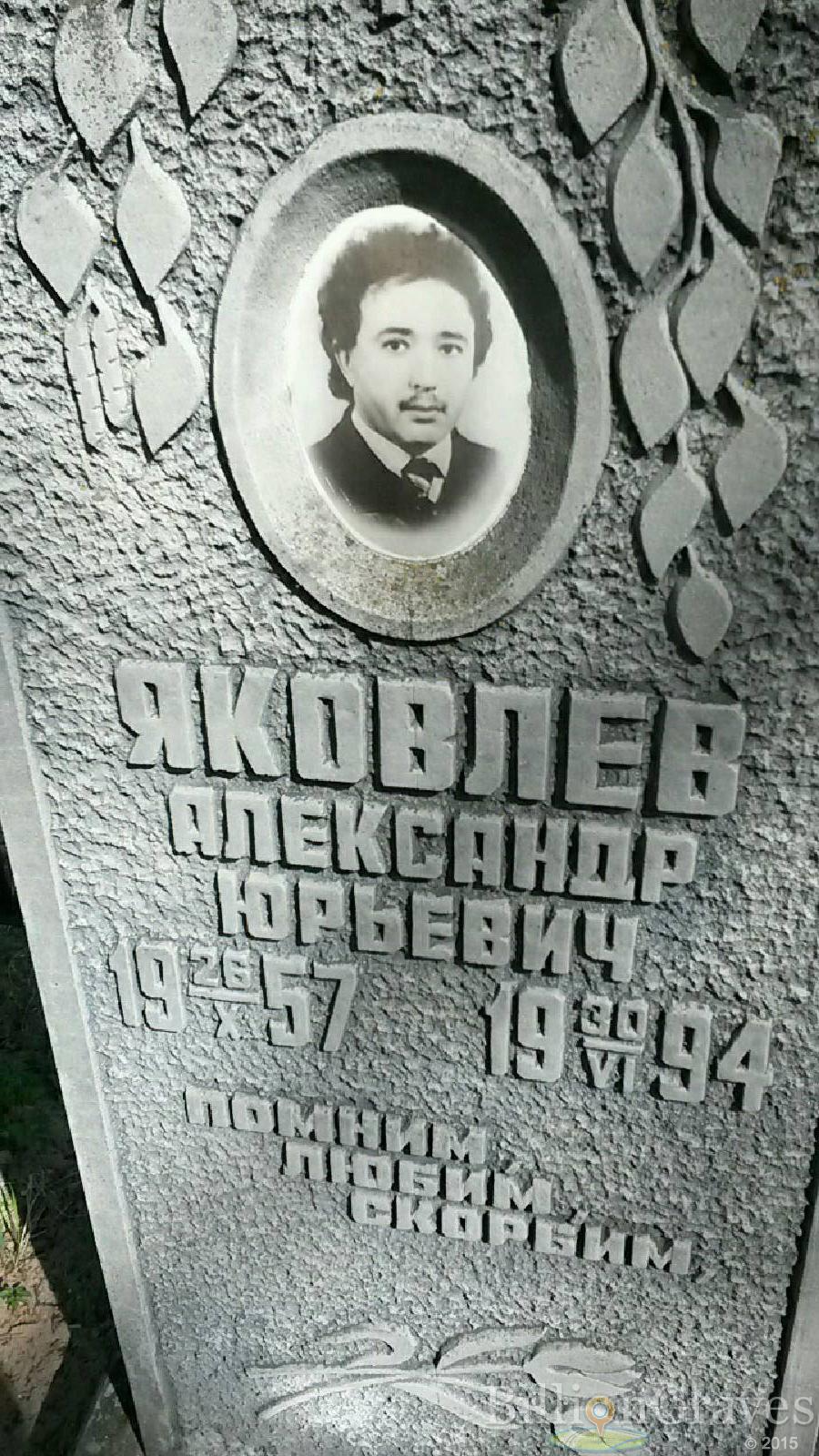 яковлев александр юрьевич