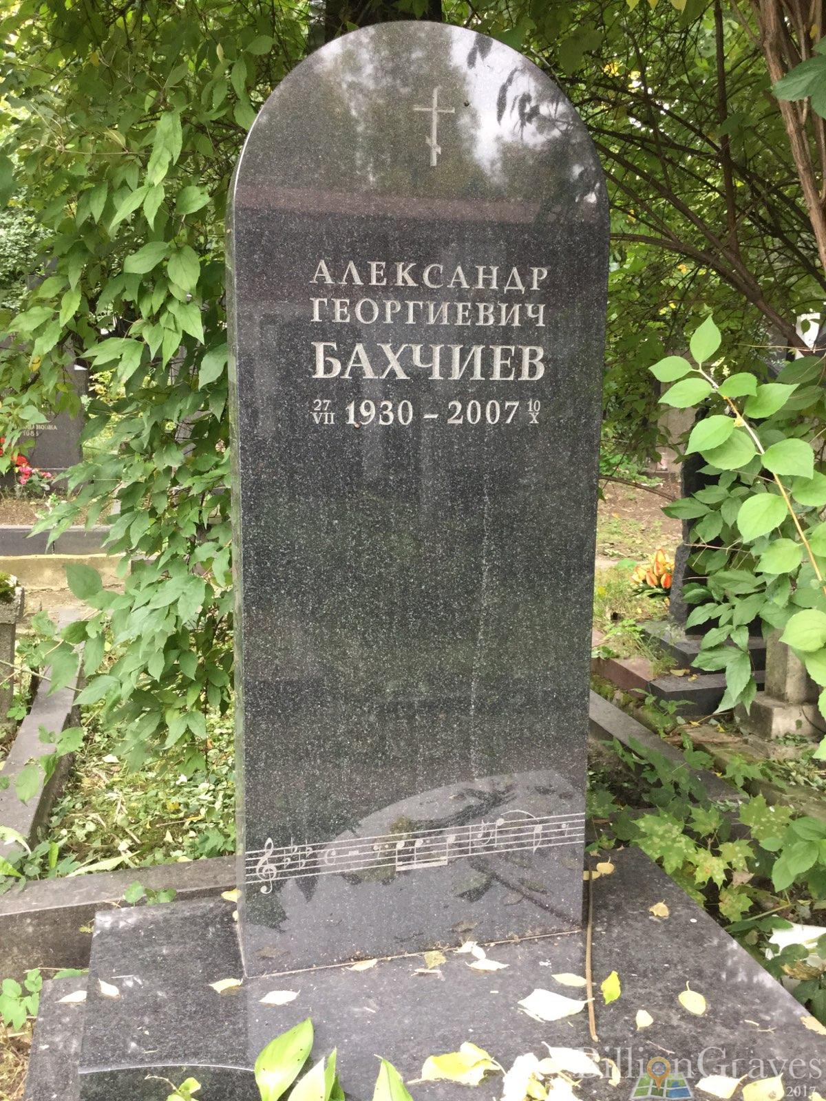 Бахчиев Александр Георгиевич