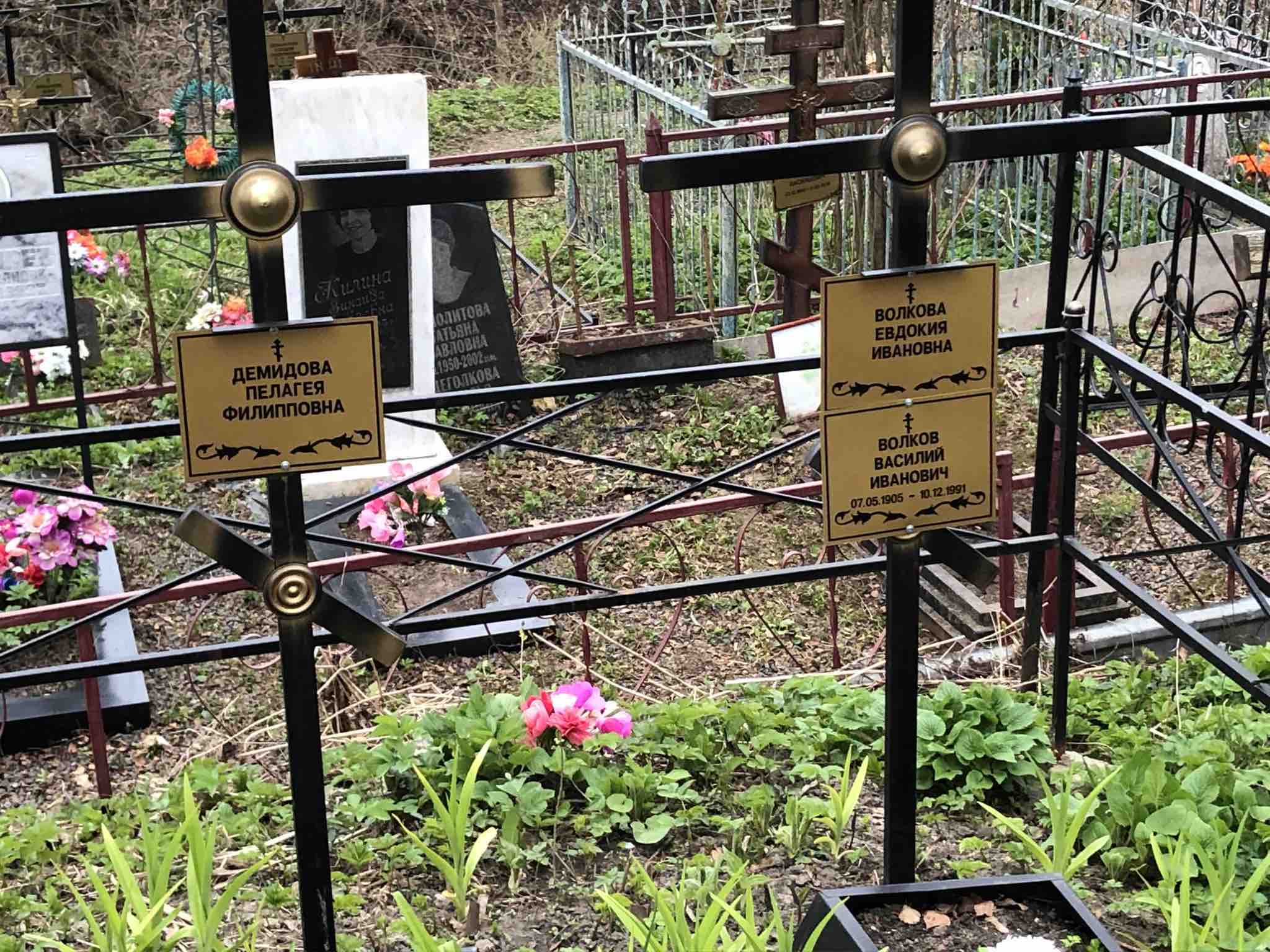 Волкова Евдокия Ивановна