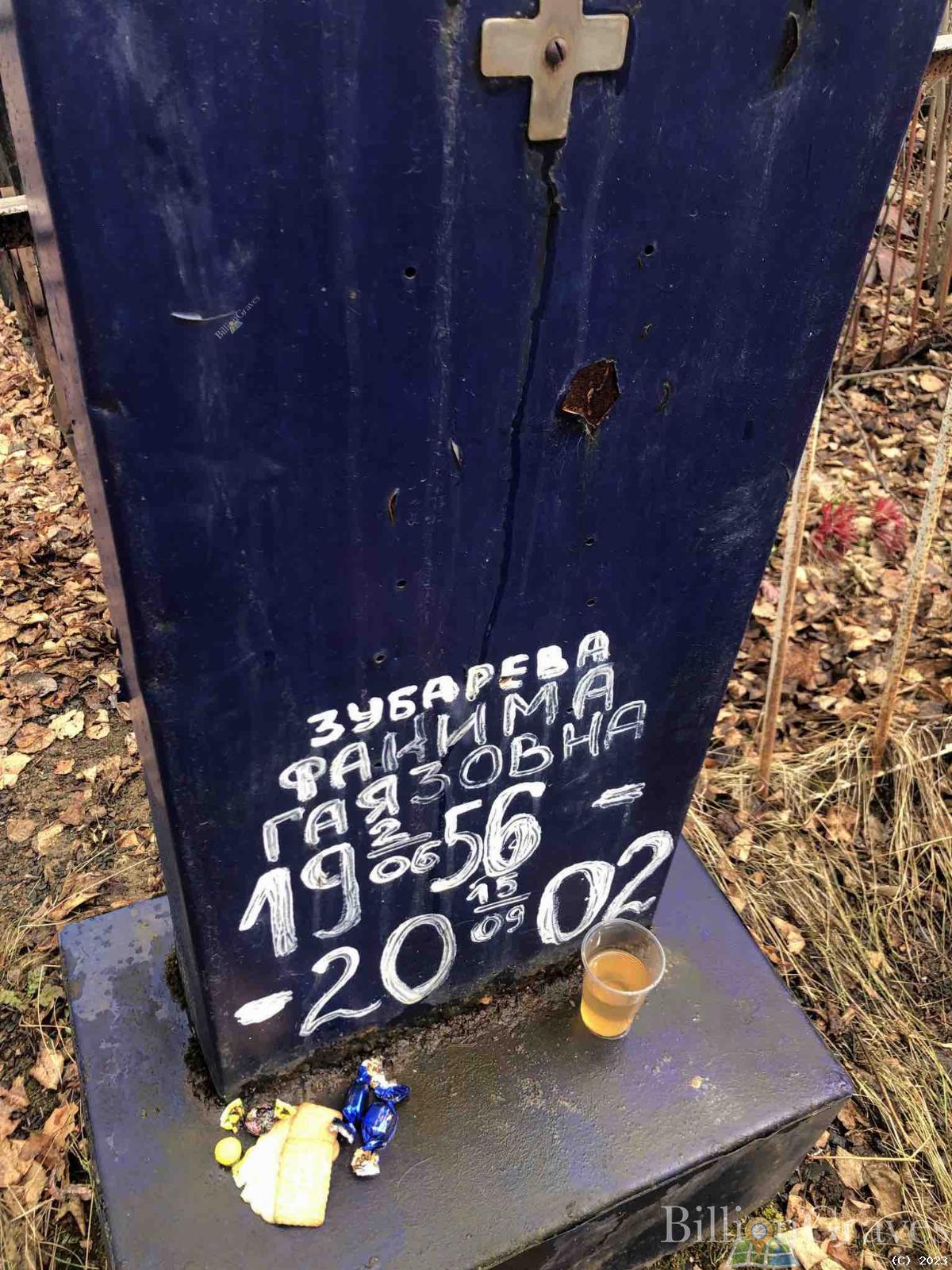 Зубарева Факима Гаязовна