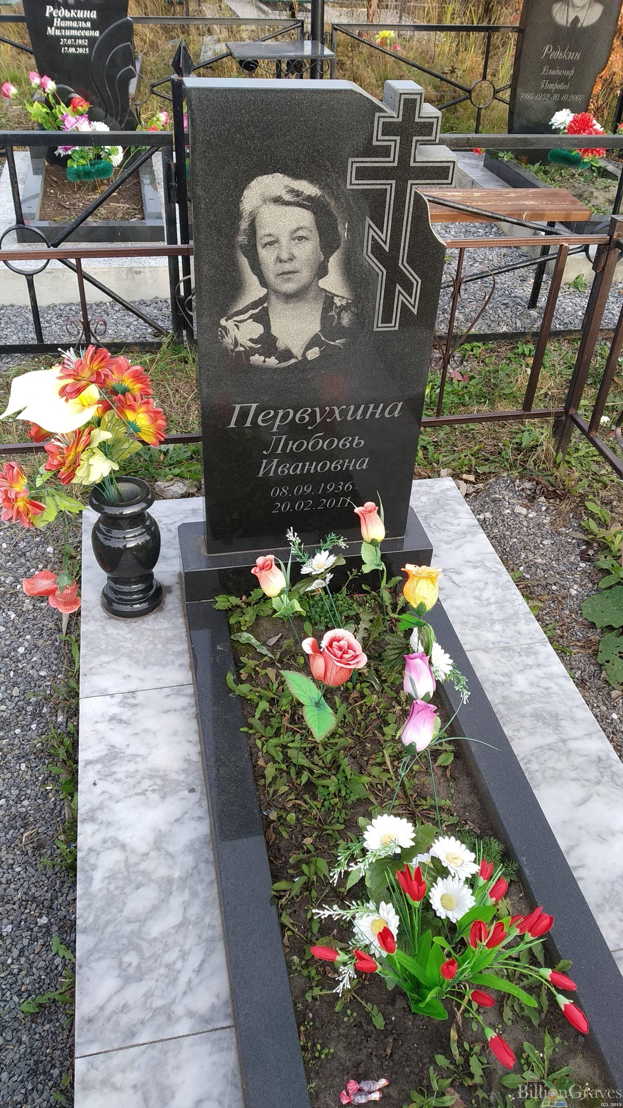 Первухина Любовь Ивановна