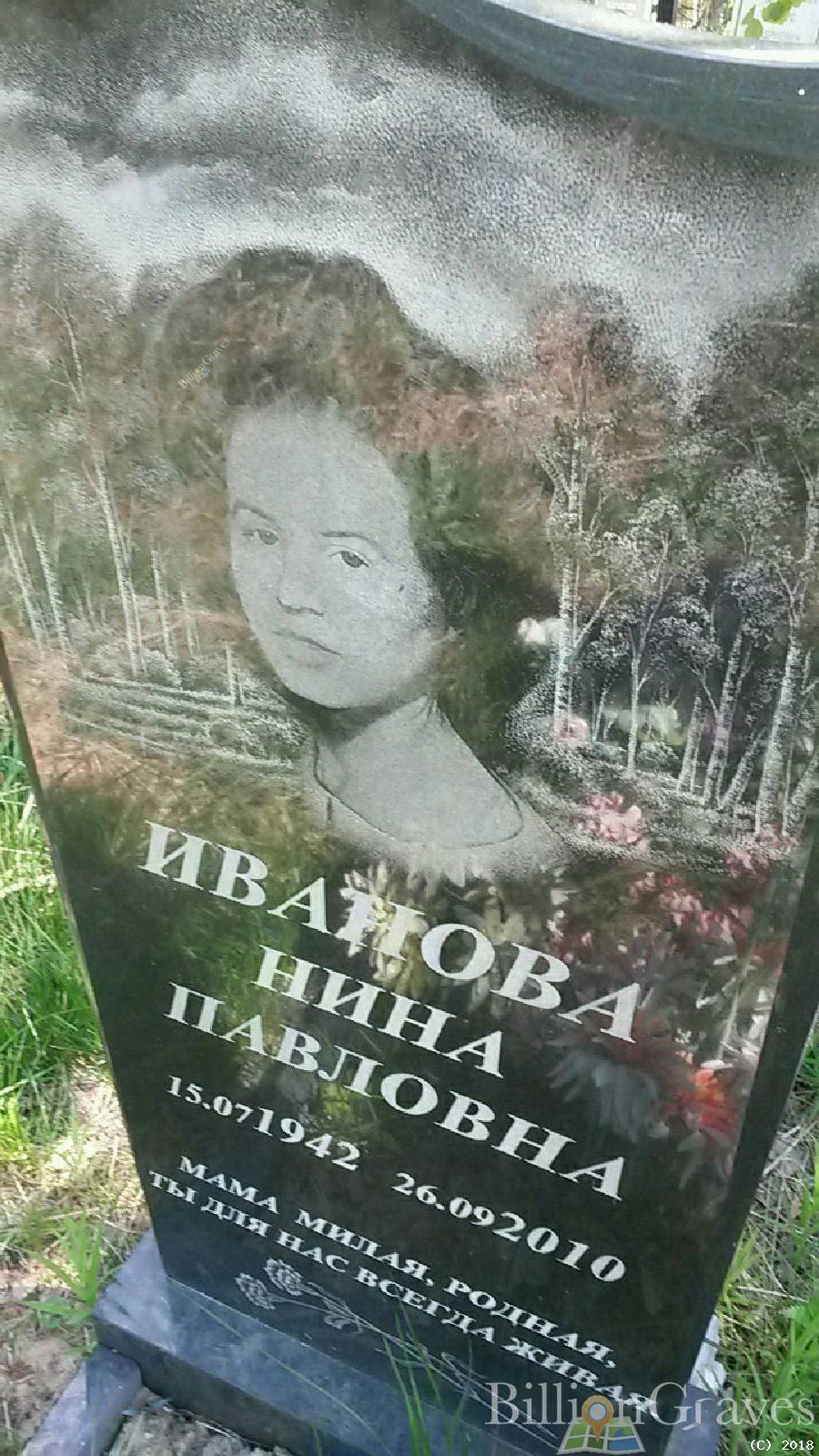 Иванова Нина Павловна