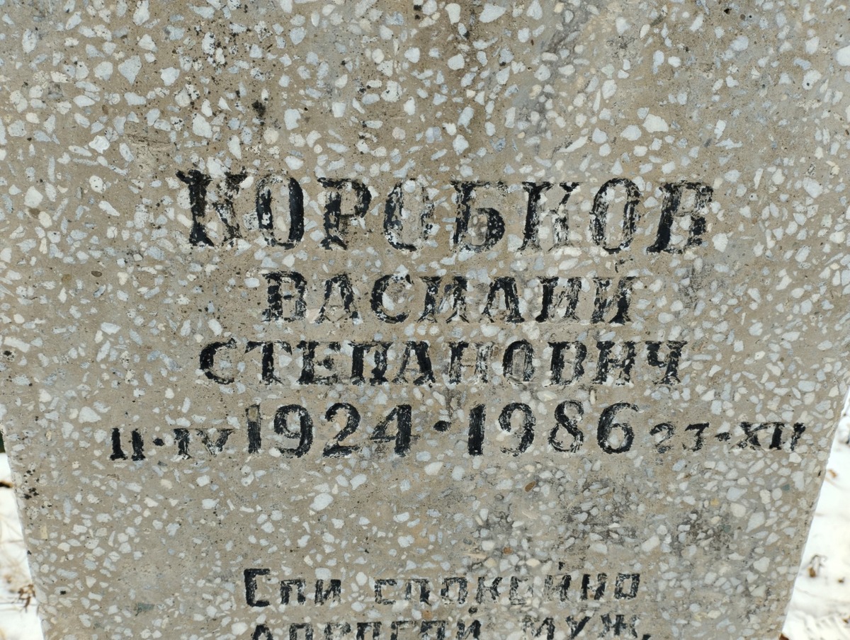 Коробков Василий Степанович
