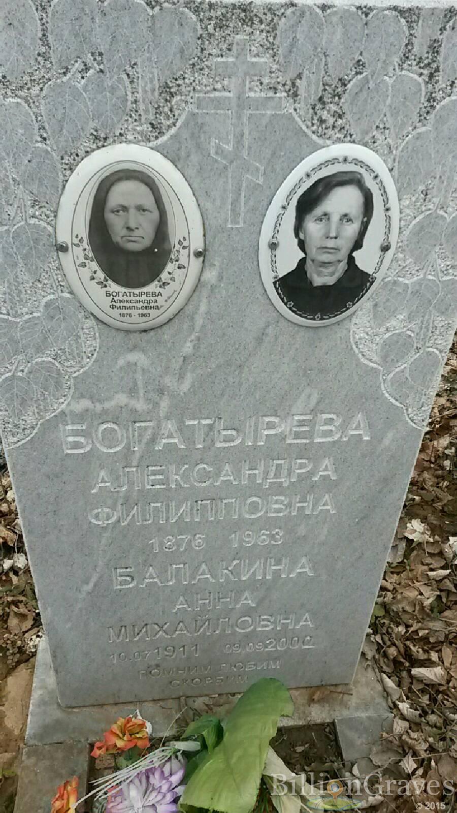 Балакина Анна Михайловна