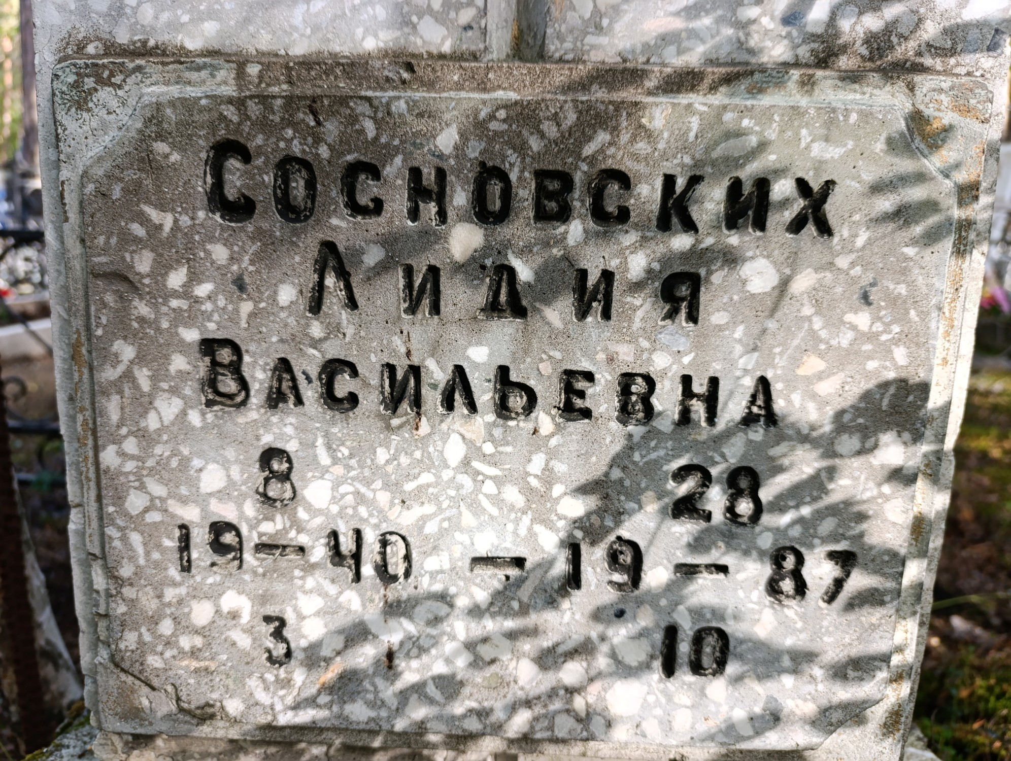 Сосновских Лидия Васильевна