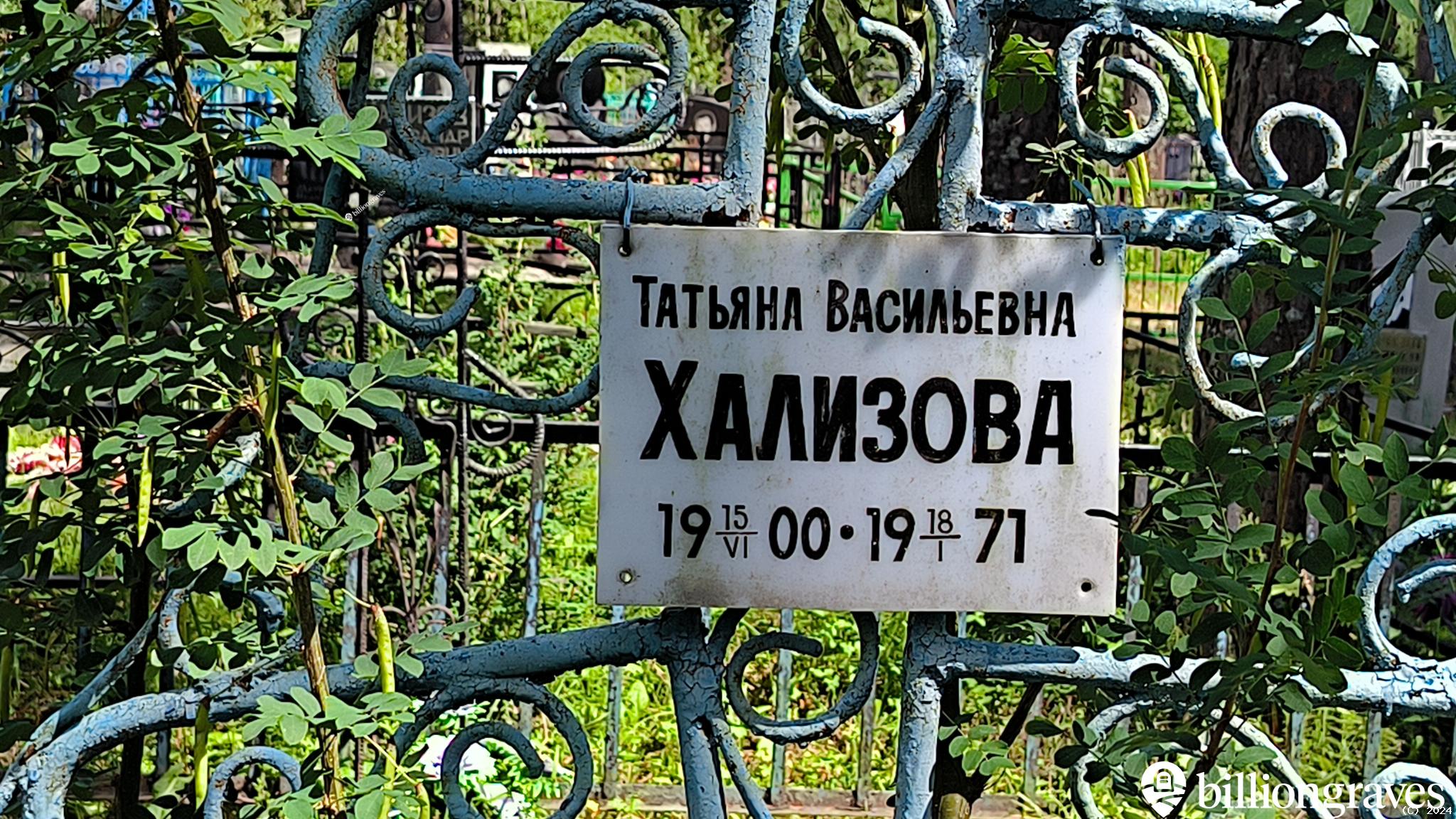 Хализова Татьяна Васильевна