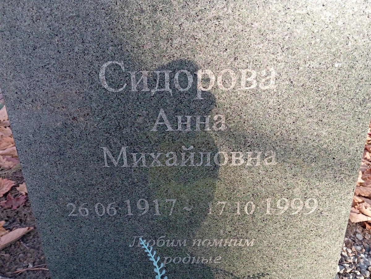 Сидорова Анна Михайловна