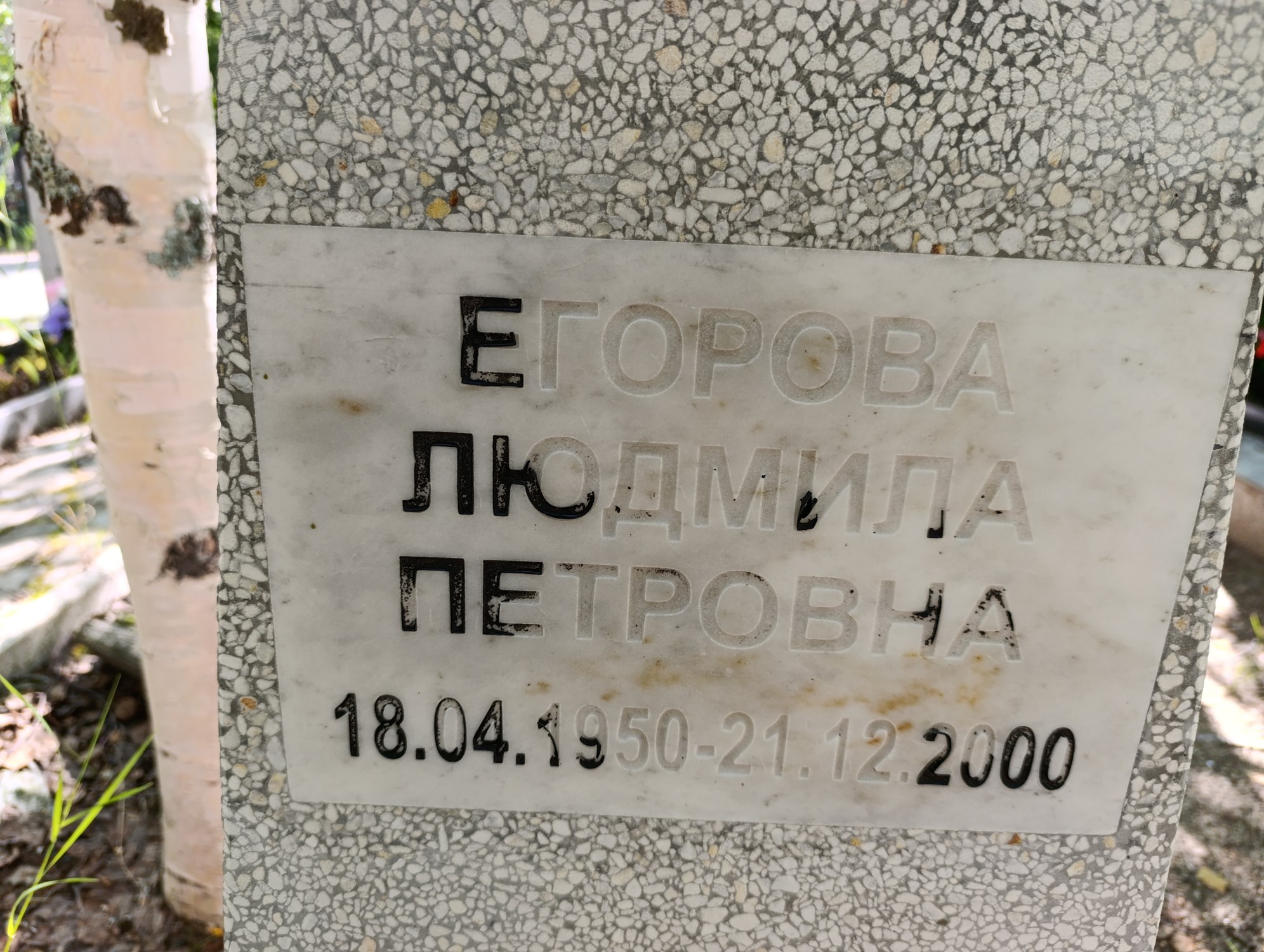 Егорова Людмила Петровна
