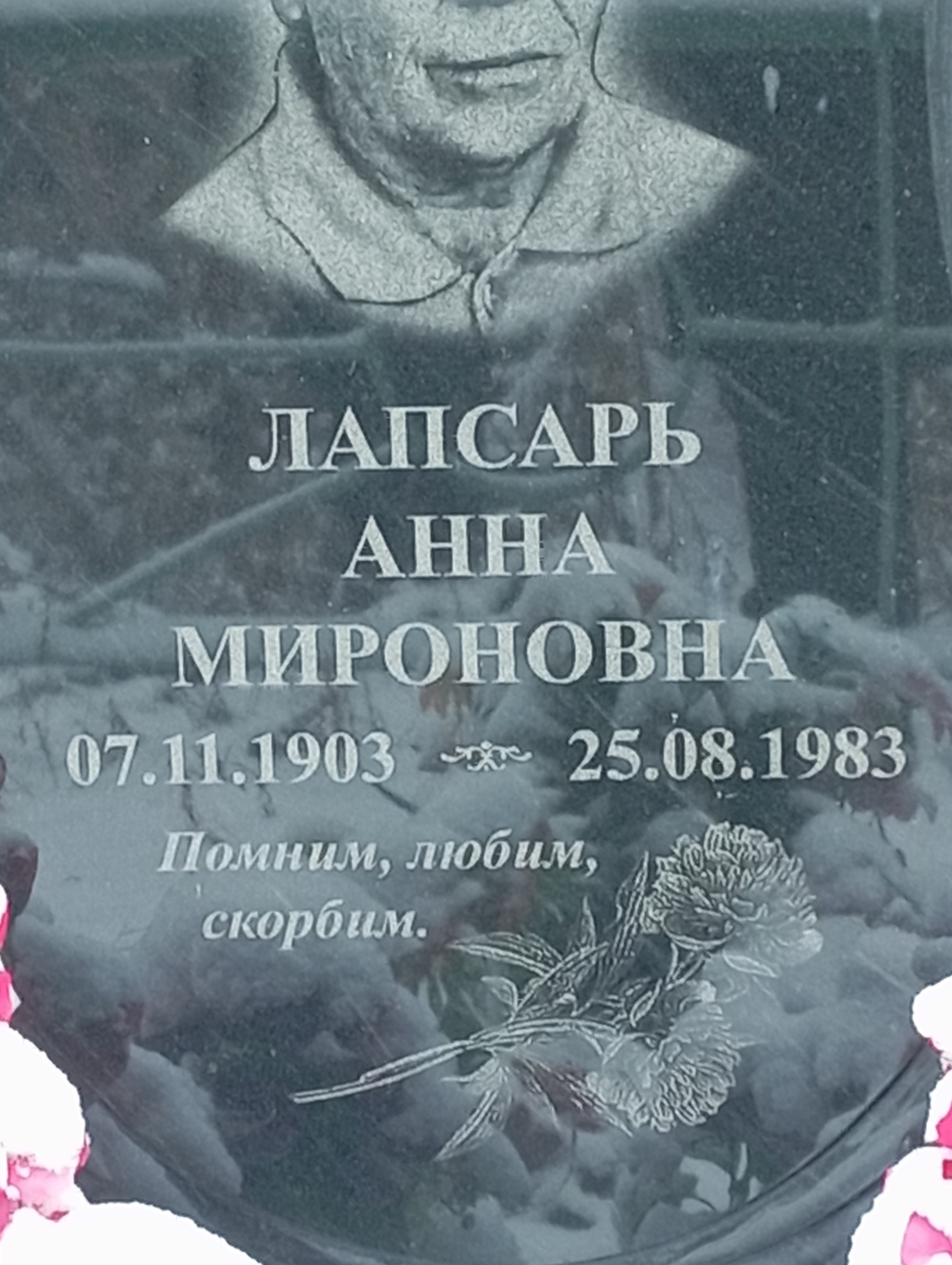 Лапсарь Анна Мироновна