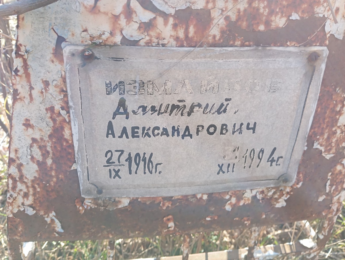 Измайлов Дмитрий Александрович