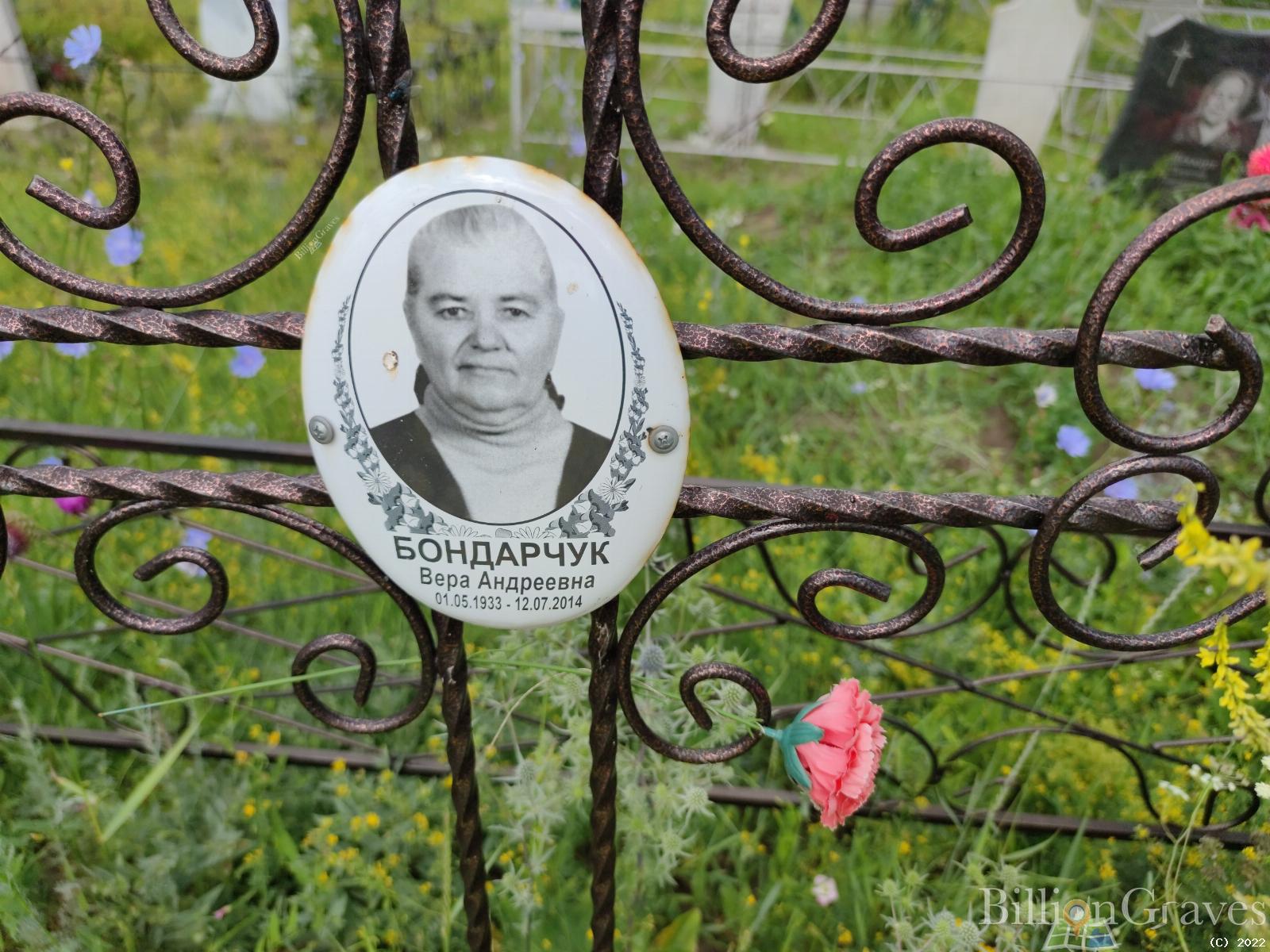 Бондарчук Вера Андреевна
