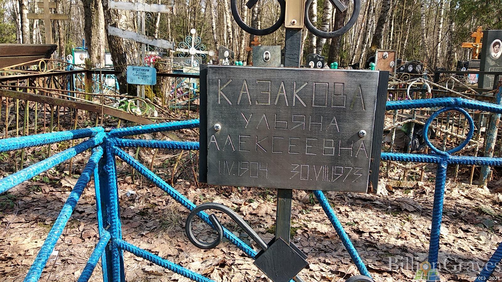 Казакова Ульяна Алексеевна