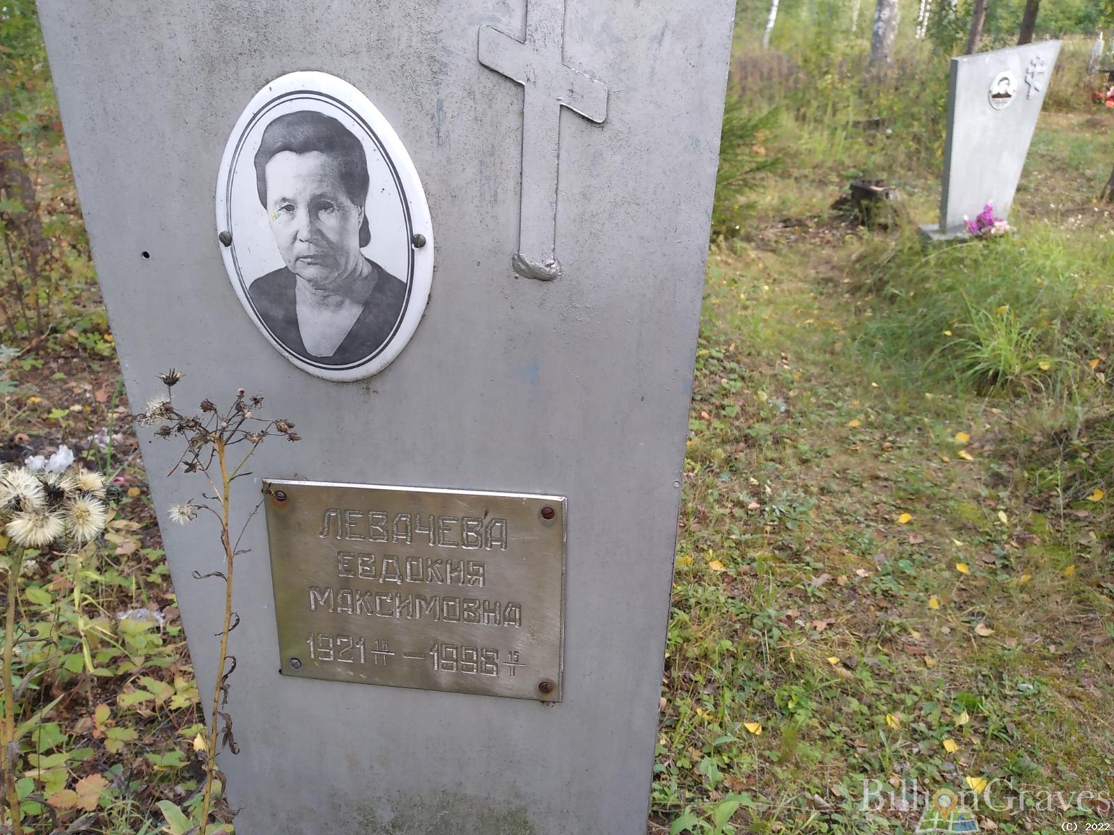 Левачева Евдокия Максимовна