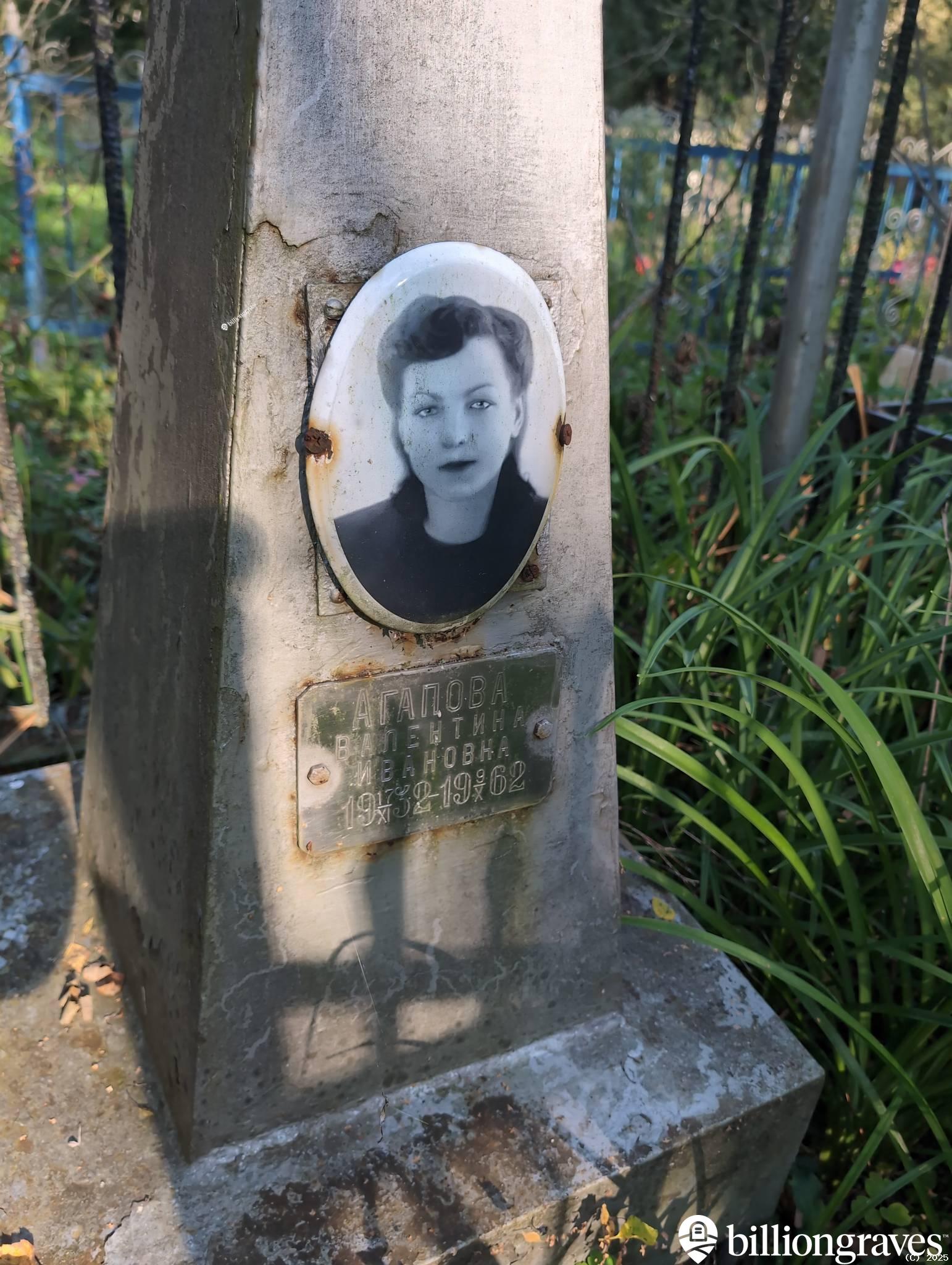 Агапова Валентина Ивановна
