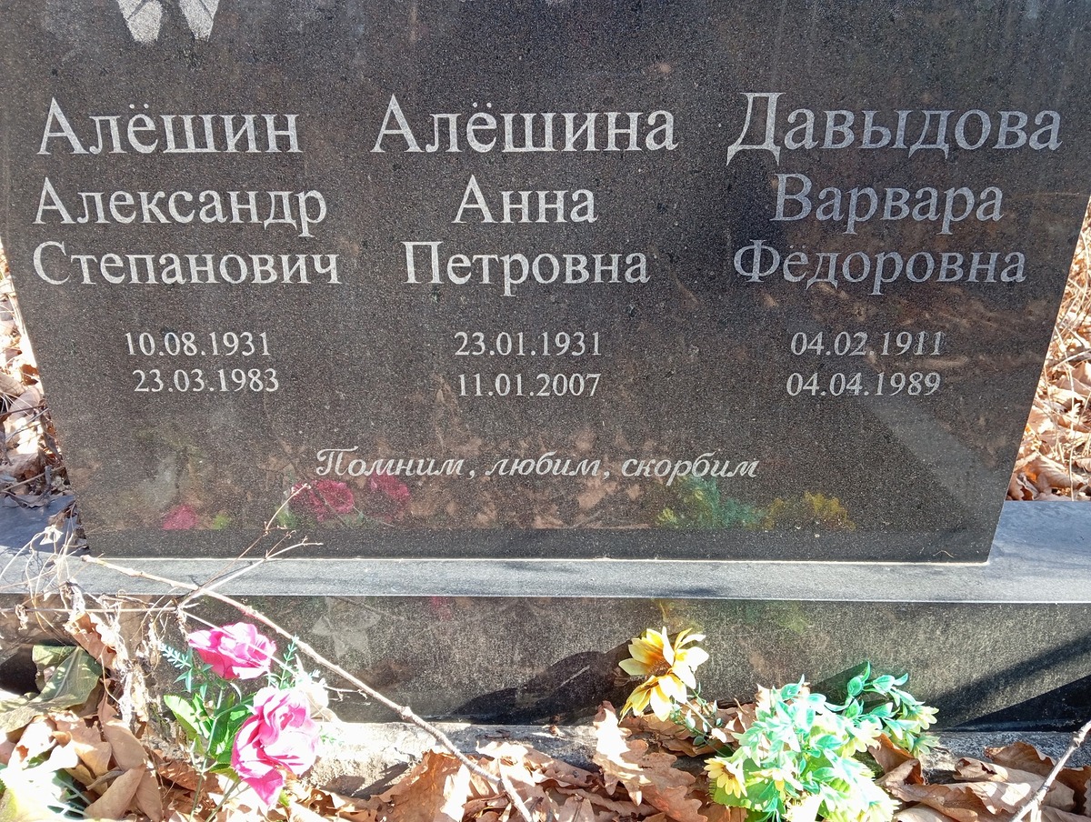 Давыдова Варвара Федоровна
