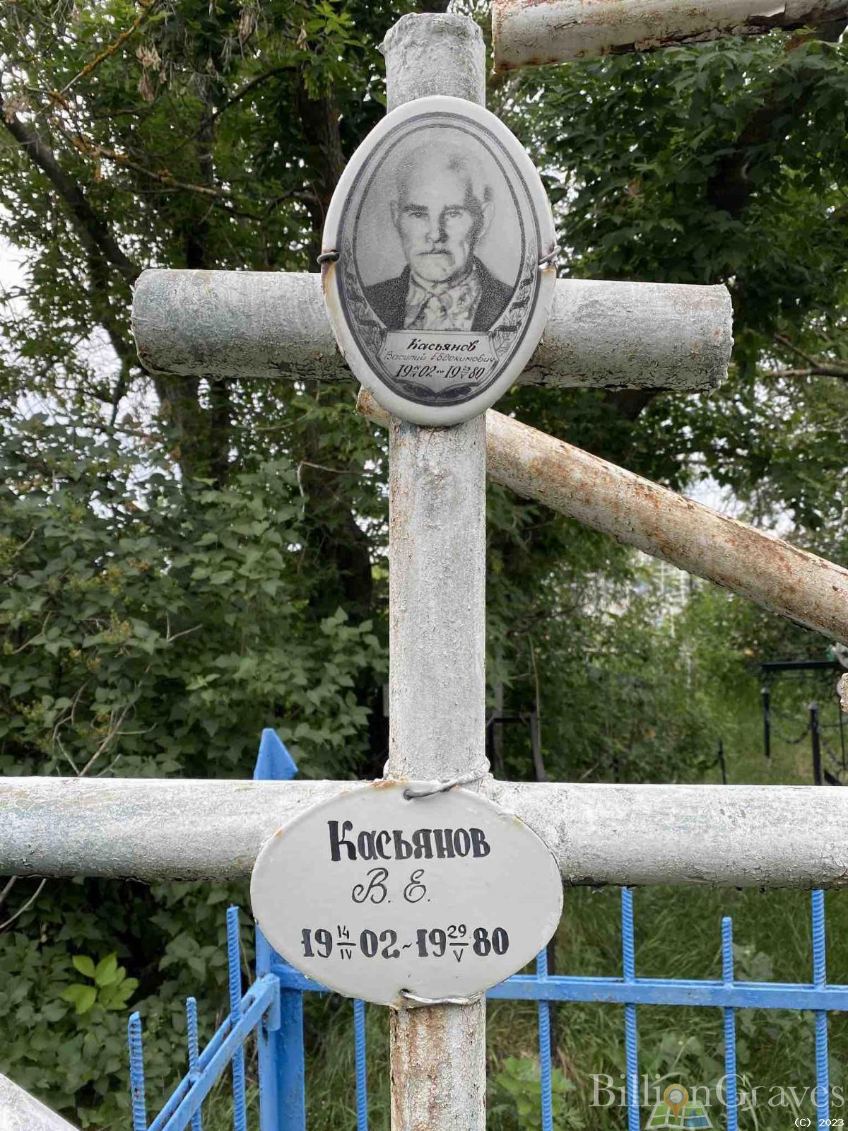 Касьянова Василий Евдокимович