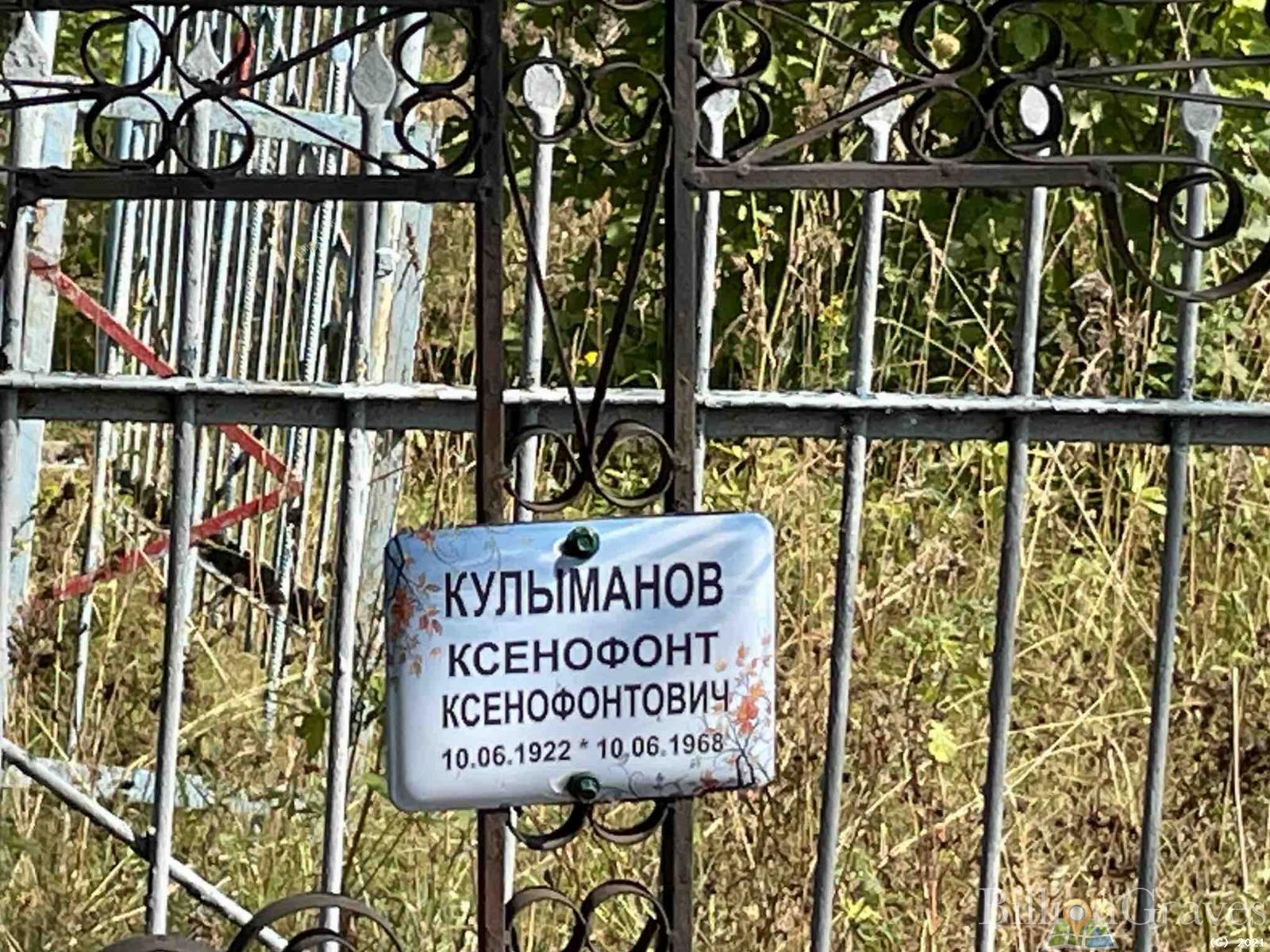 Кулыманов Ксенофонт Ксенофонтович