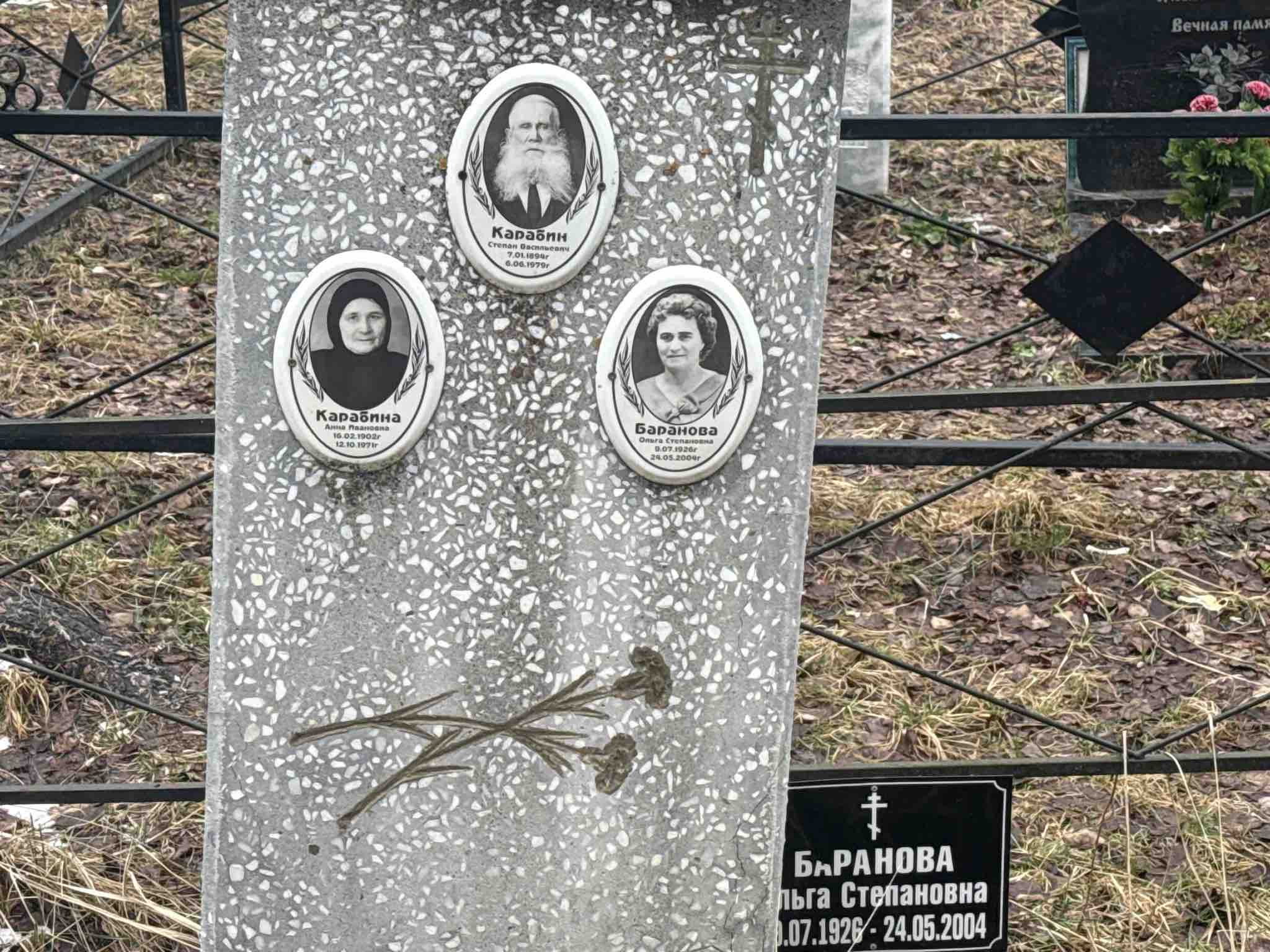 Карабина Анна Ивановна