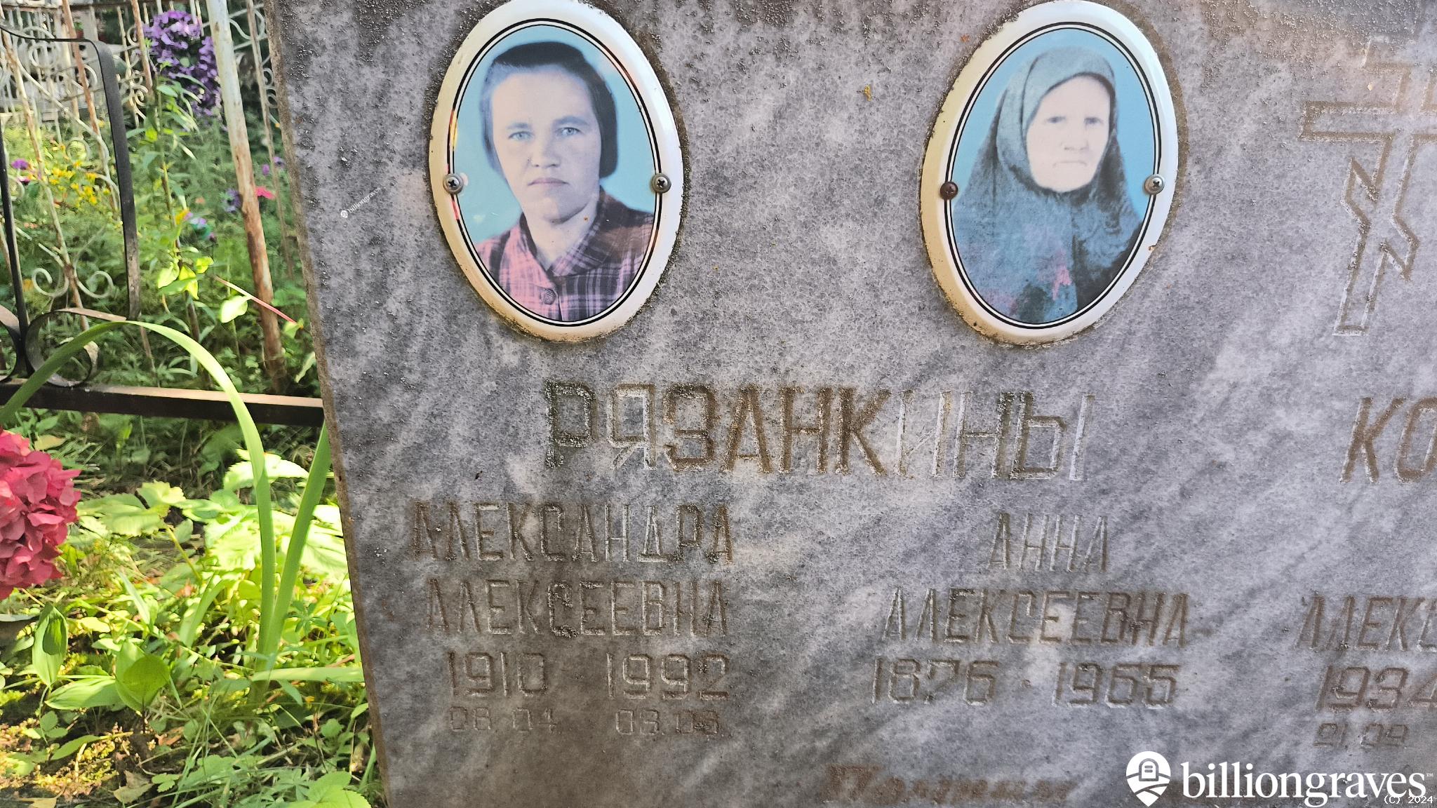 Рязанкина Александра Алексеевна