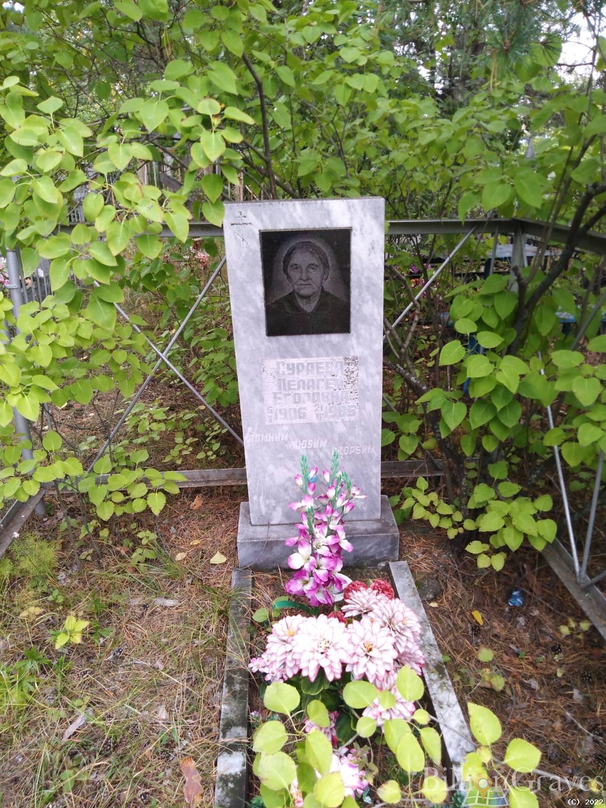 Сураева Пелагея Егоровна