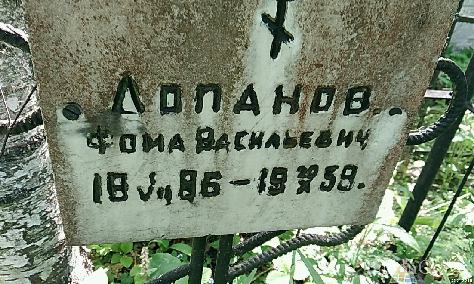 лопанов фома васильевич