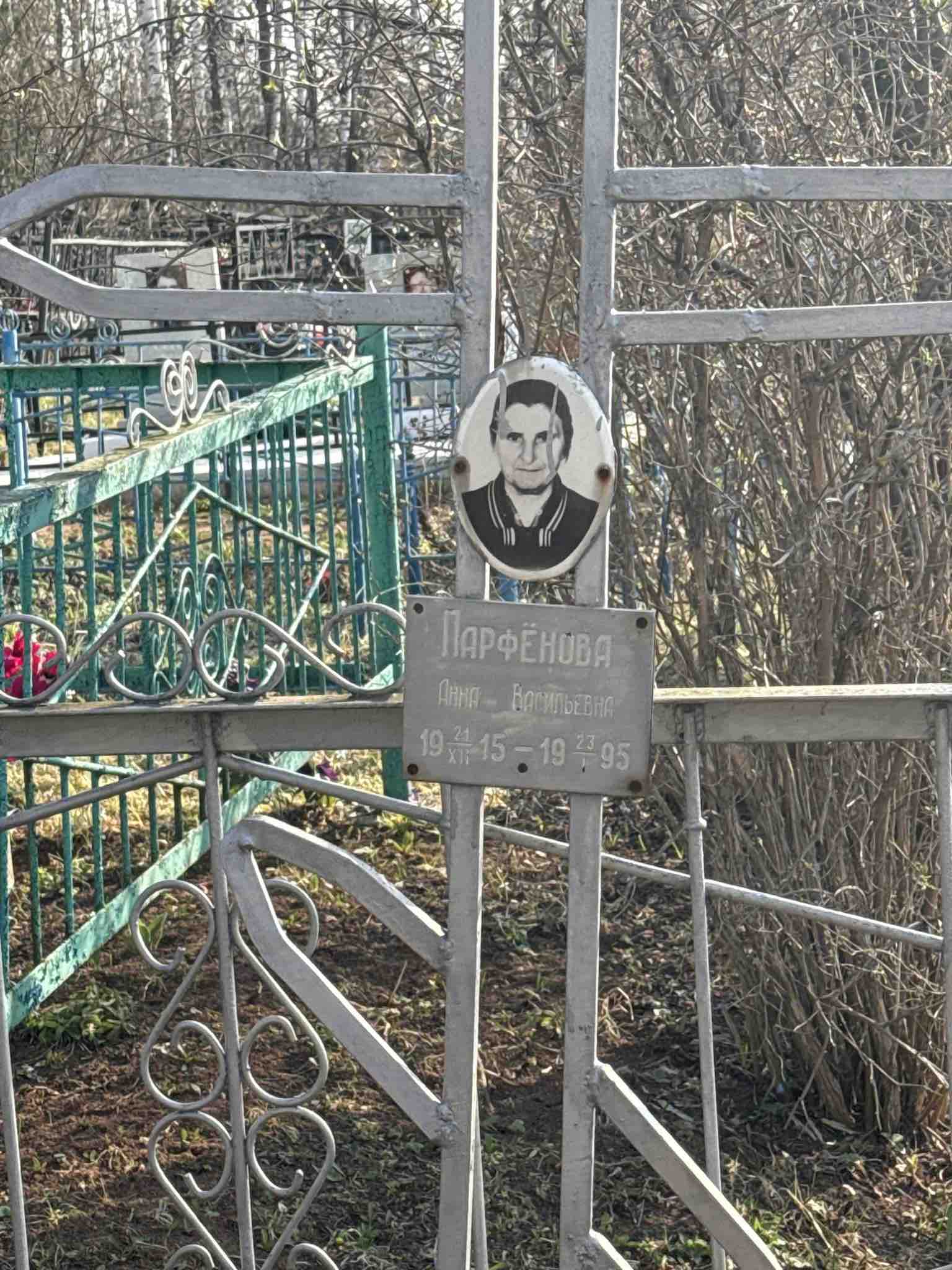 Парфенова Анна Васильевна