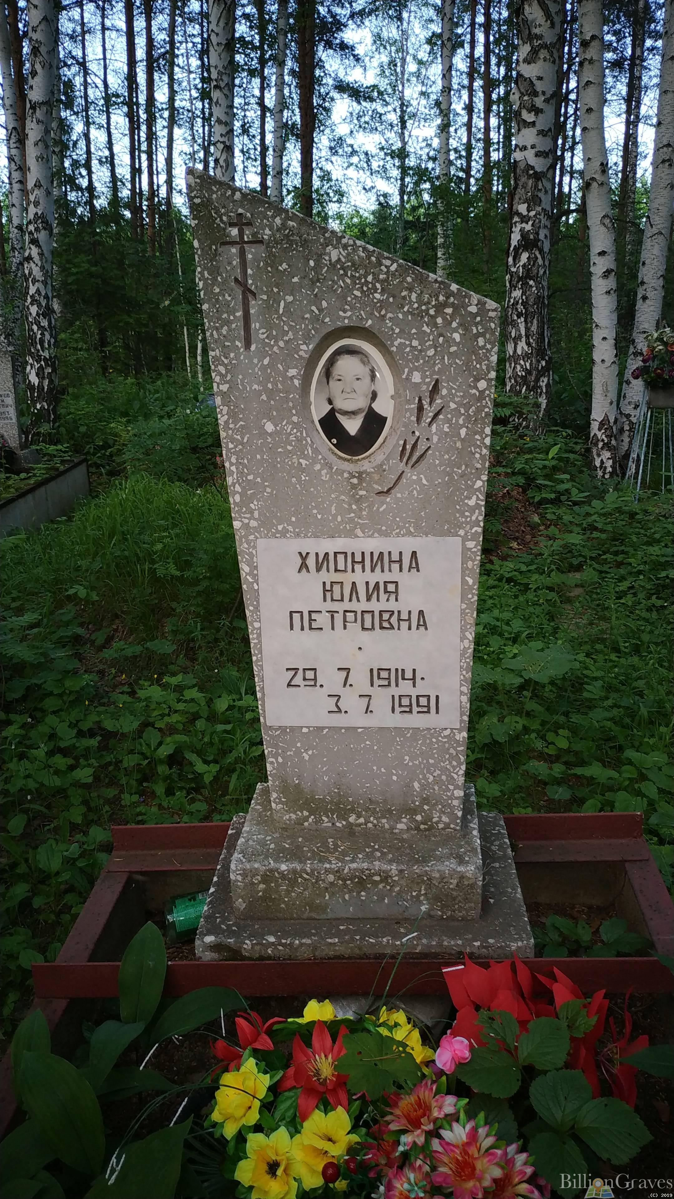 Хионина Юлия Петровна