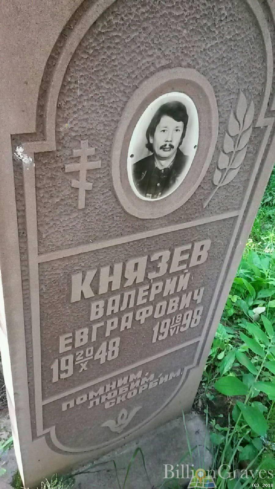Князев Валерий Евграфович