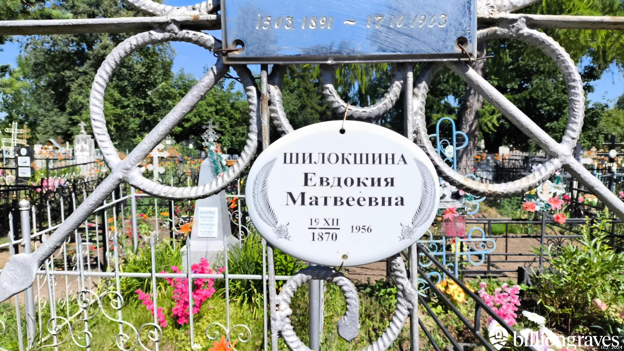 Шилокшина Евдокия Матвеевна