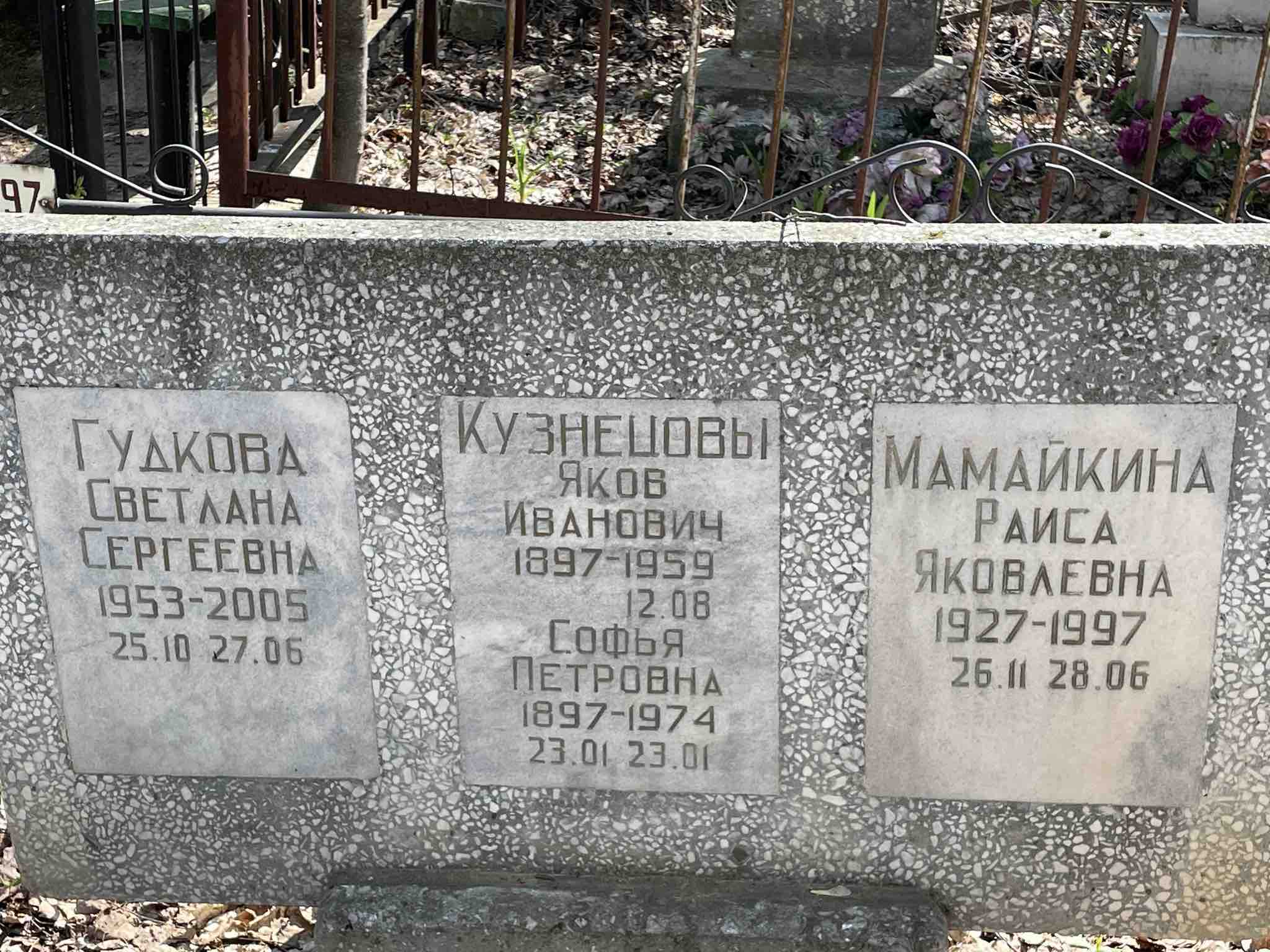 Мамайкина Раиса Яковлевна