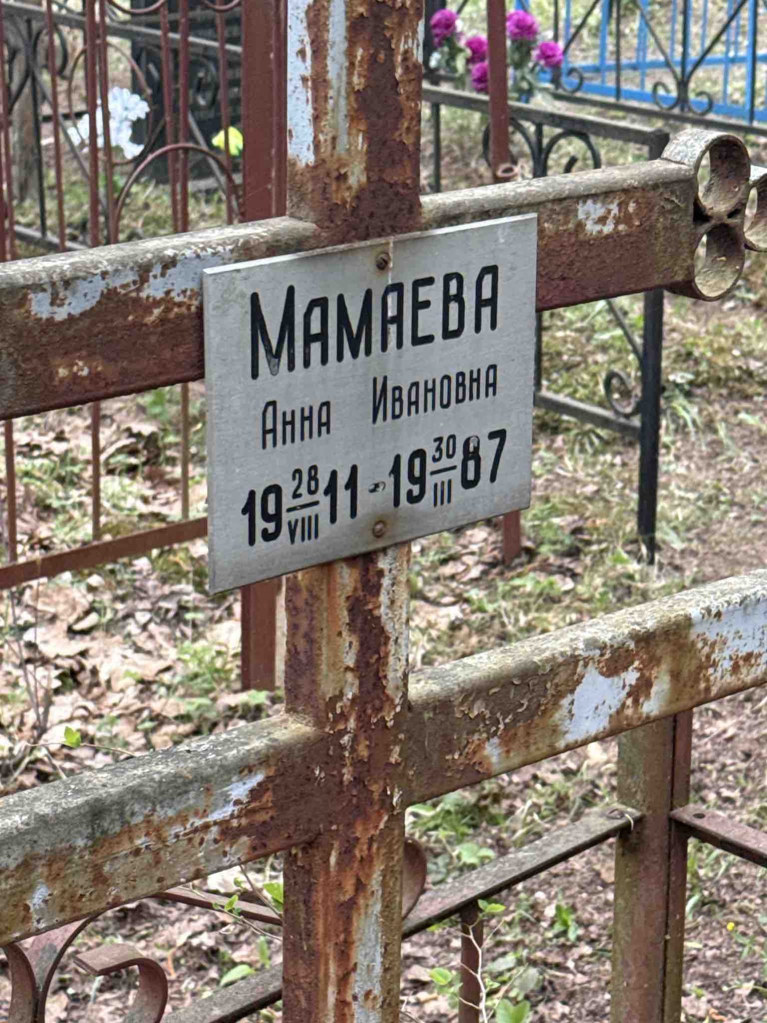 Мамаева Анна Ивановна