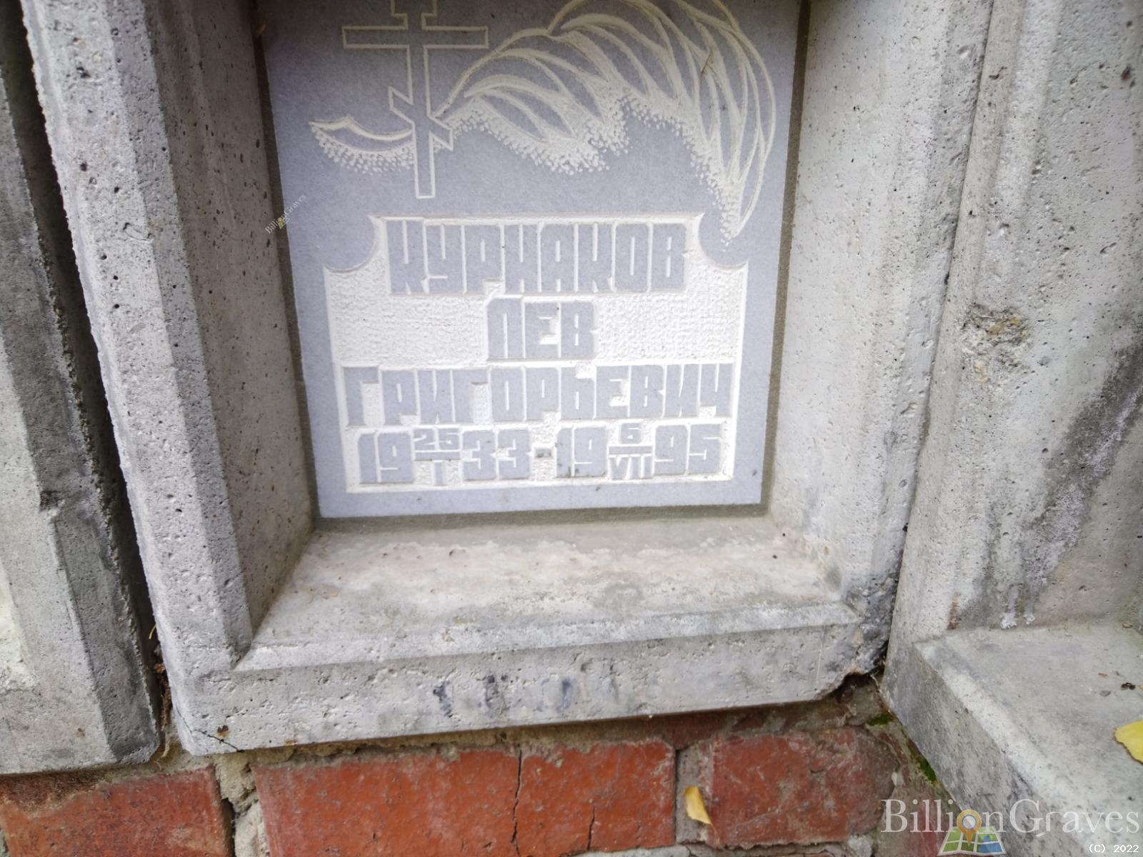 Курнаков Лев Григорьевич