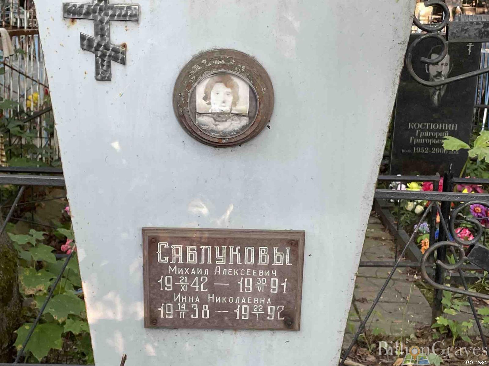 Саблукова Инна Николаевна