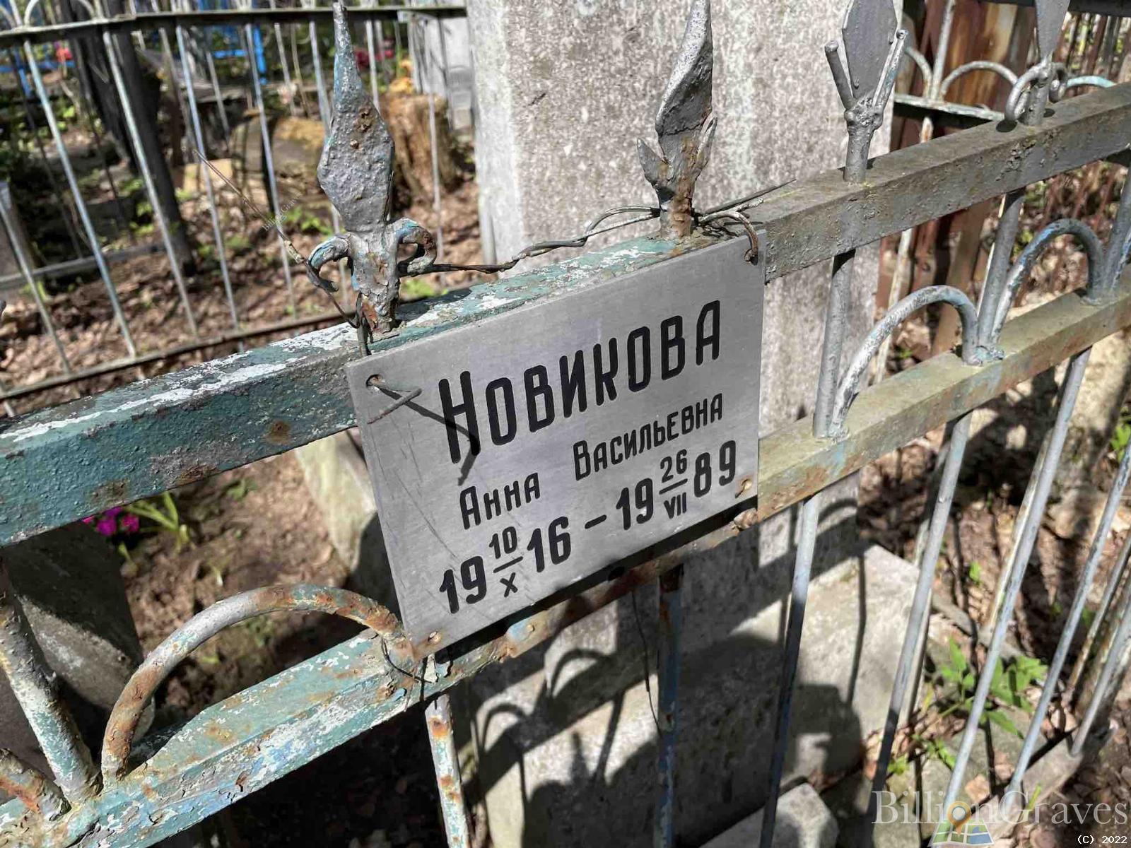Новикова Елизавета Сергеевна