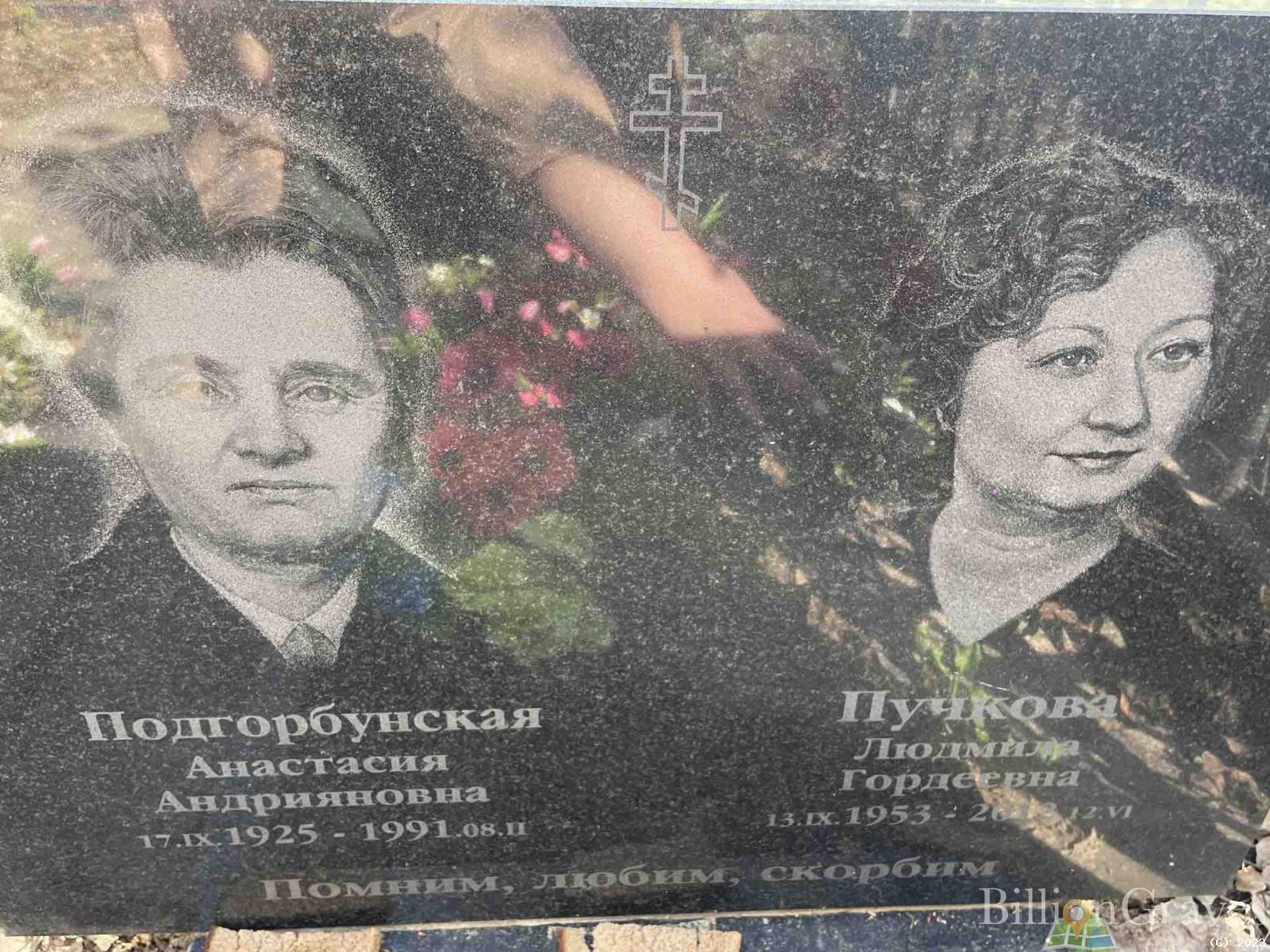 Подгорбунская Анастасия Андрияновна