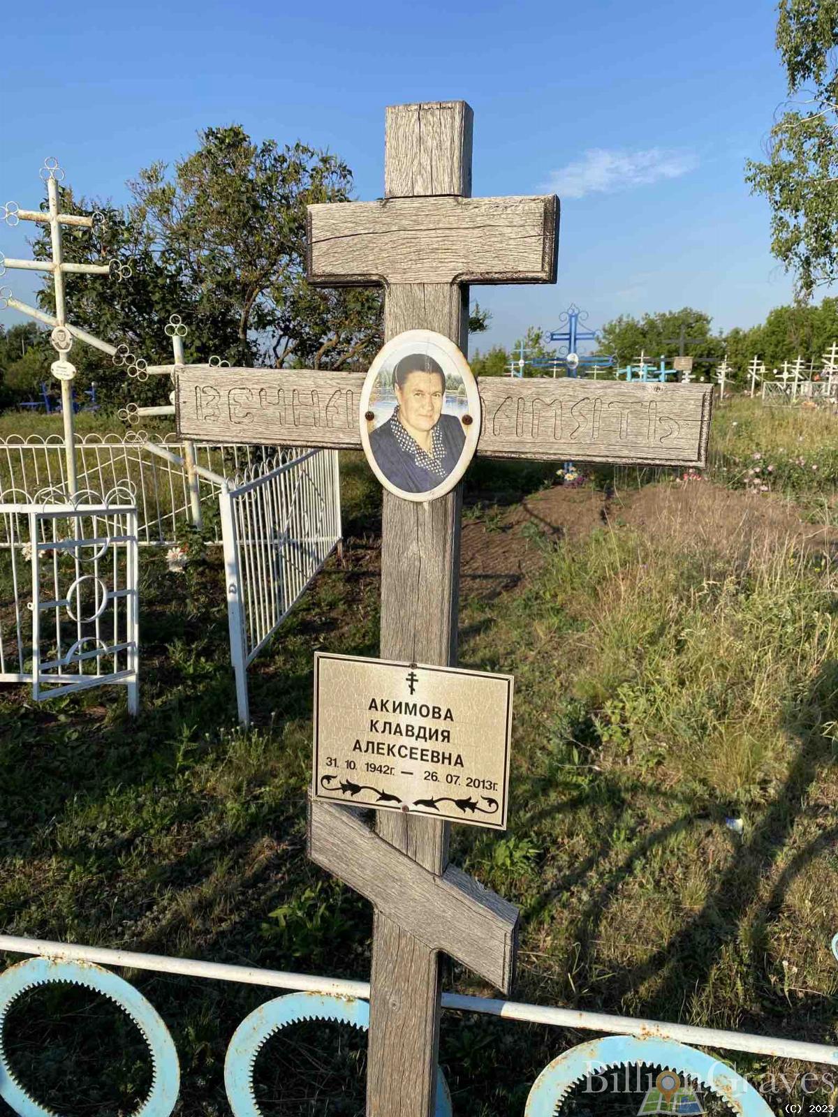 Акимова Клавдия Алексеевна