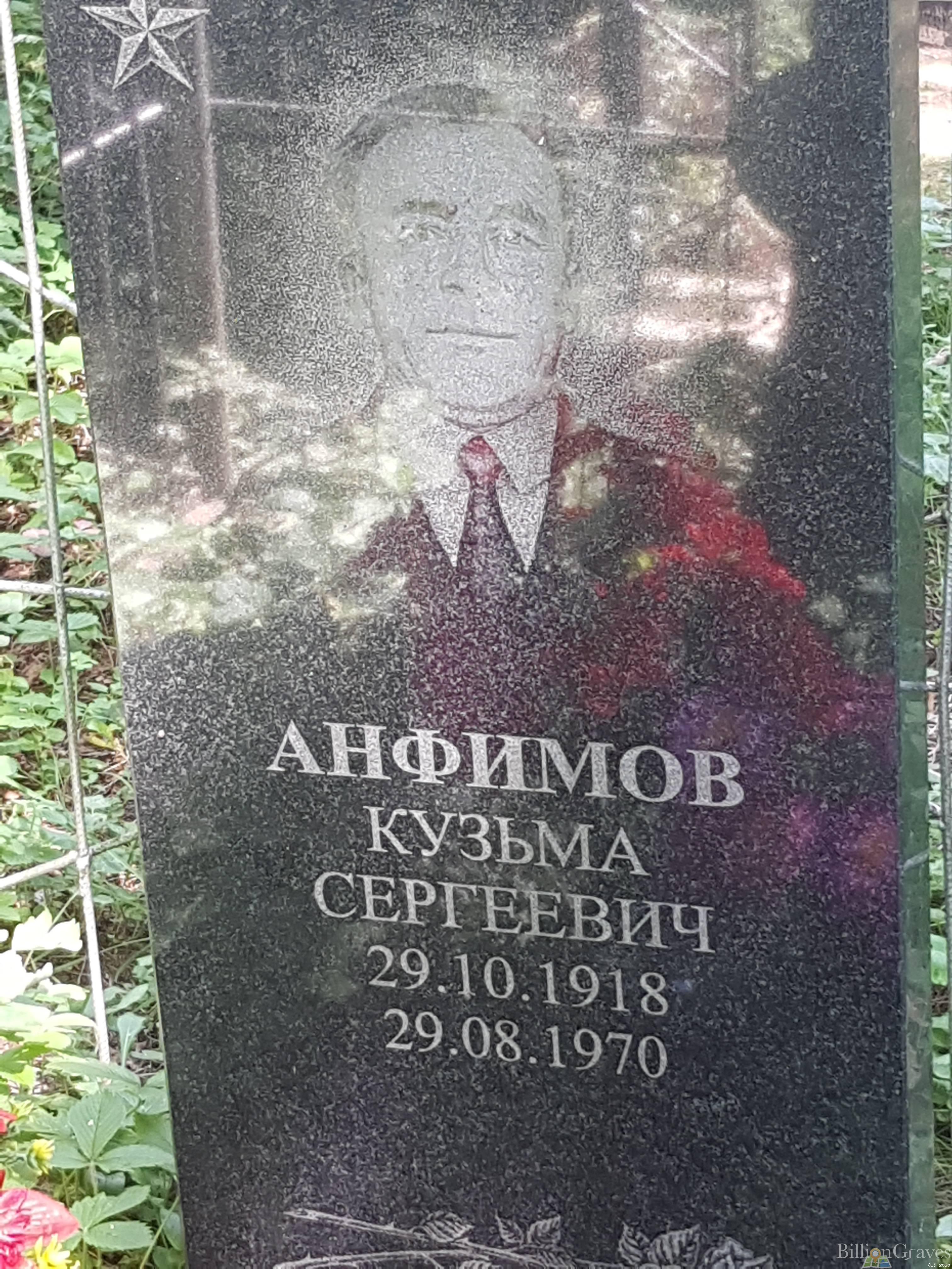 Анфимов Кузьма Сергеевич