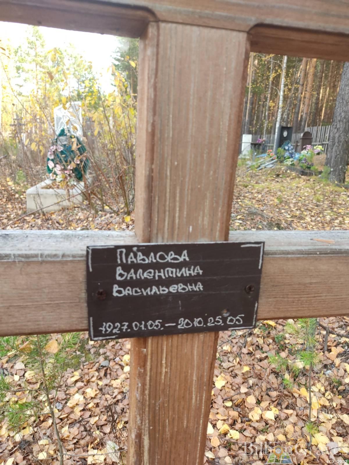 Павлова Валентина Васильевна